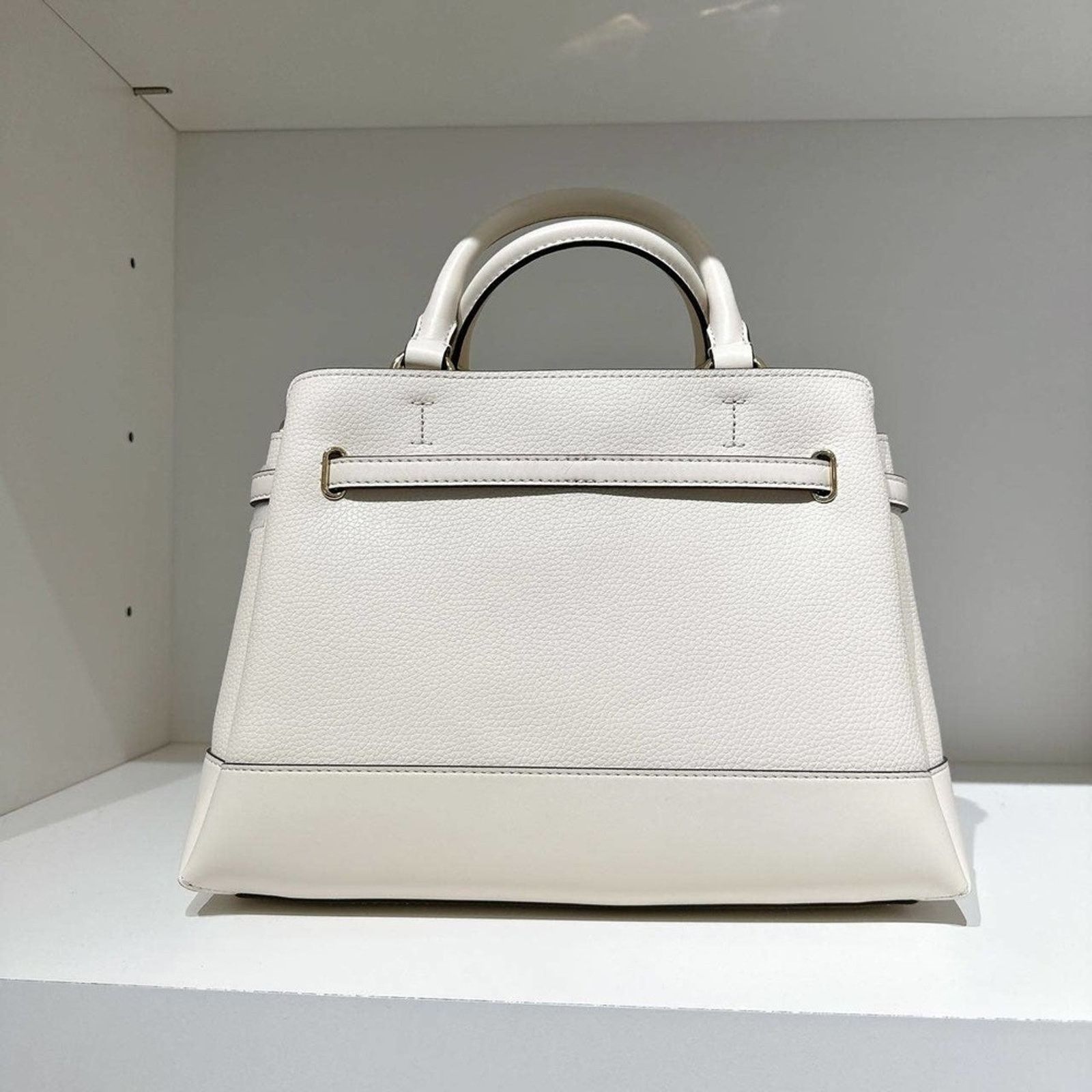 Michael Kors Michael Kors 35S3G6RS3T Reed Large Crossbody IN LT CREAM Size ONE SIZE - 3 Thumbnail