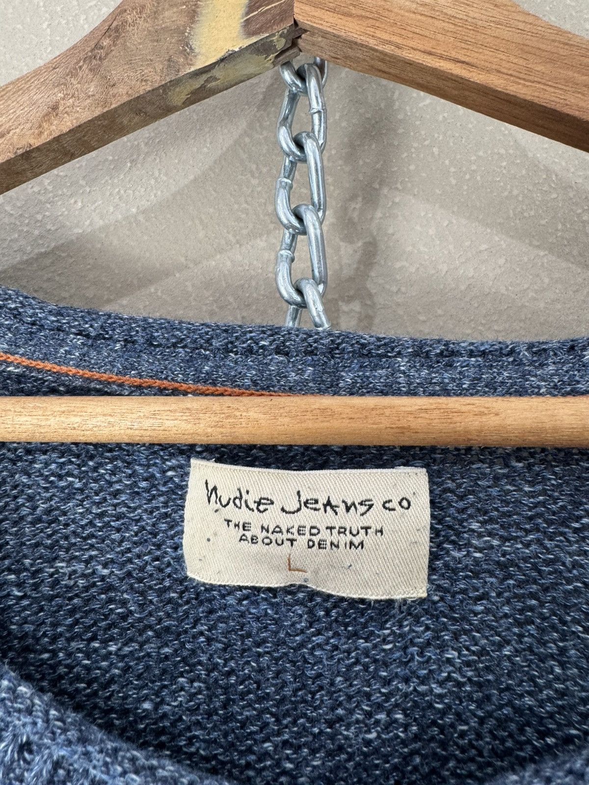 Nudie Jeans Nudie Jeans vintage cotton rare sweater Size US L / EU 52-54 / 3 - 3 Thumbnail
