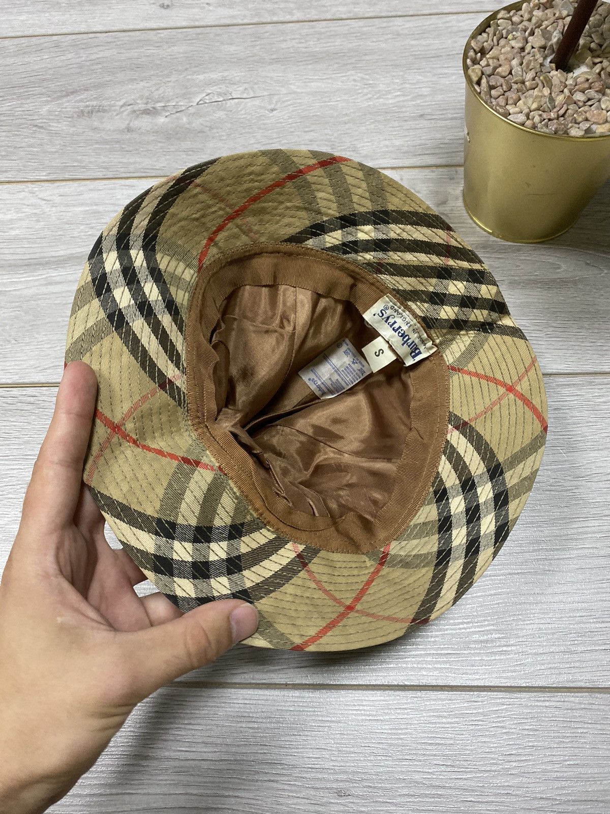 Burberry Burberry vintage nova check bucket hat Size ONE SIZE - 4 Thumbnail