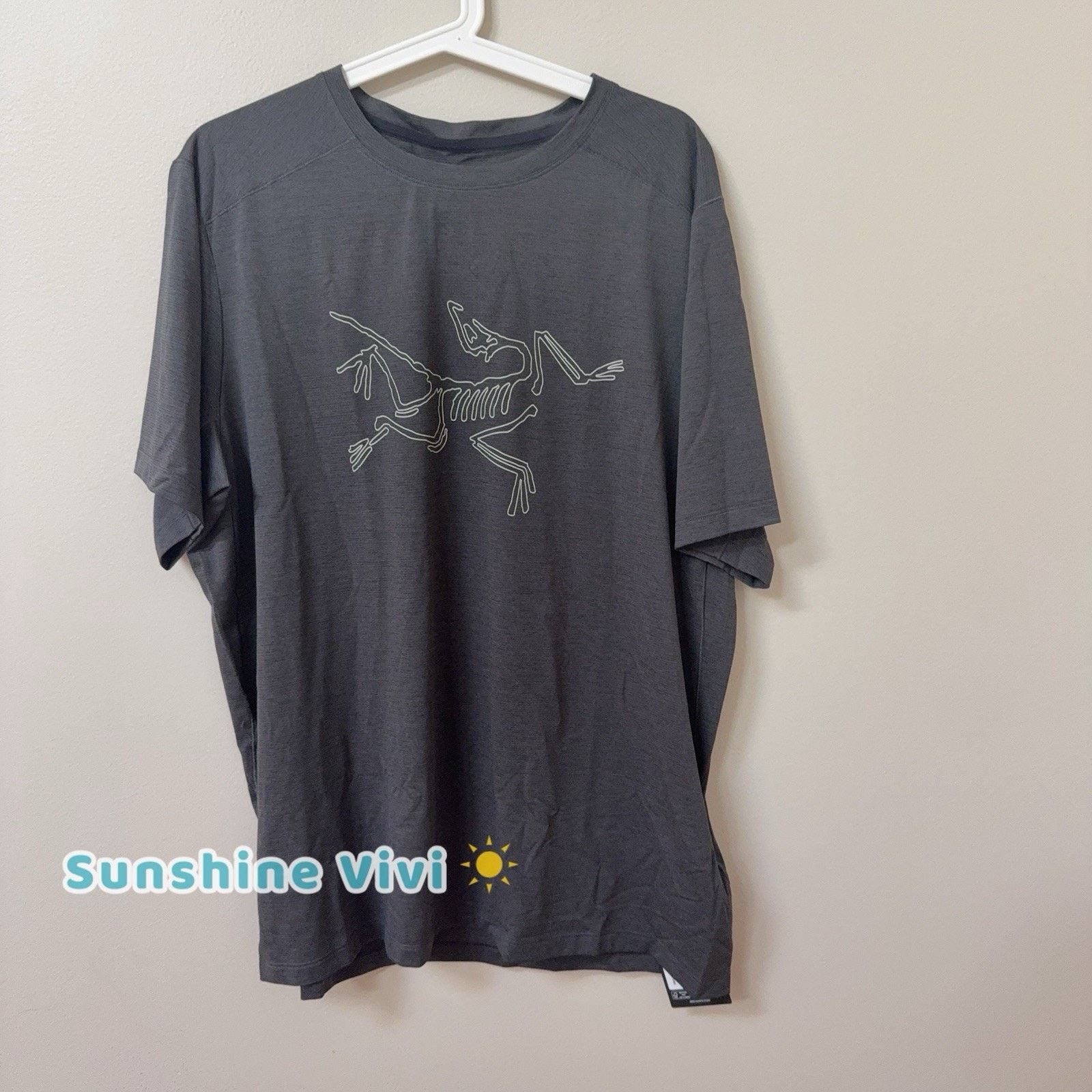 Arc'teryx NWT Arc'teryx Mens Cormac Logo Shirt T-shirt Black Heather L Size US L / EU 52-54 / 3 - 1 Thumbnail