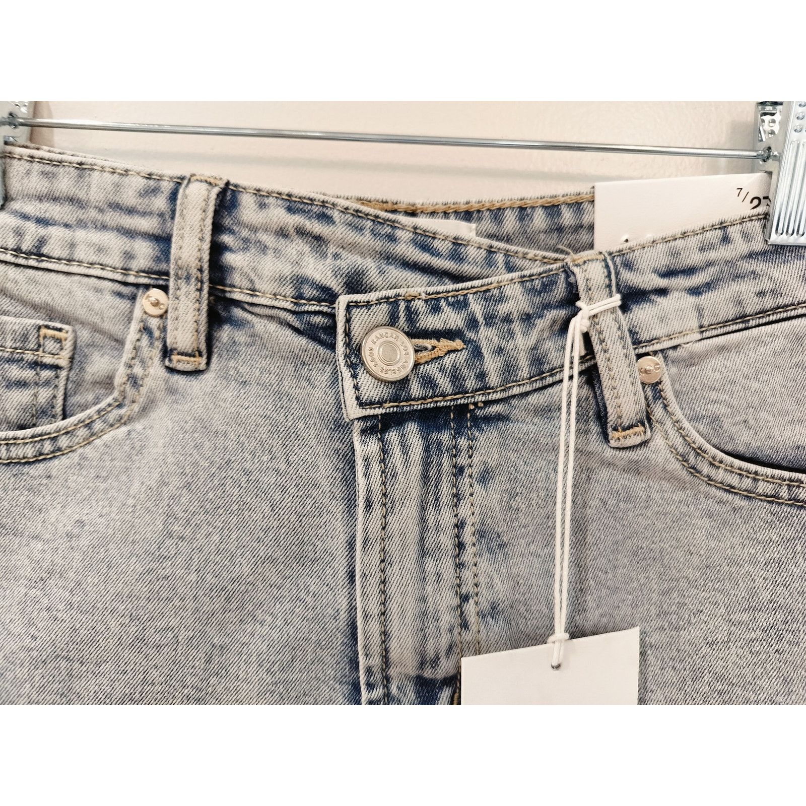 Other Kancan Light Wash High Rise Denim Shorts * Size 27" / US 4 / IT 40 - 3 Thumbnail