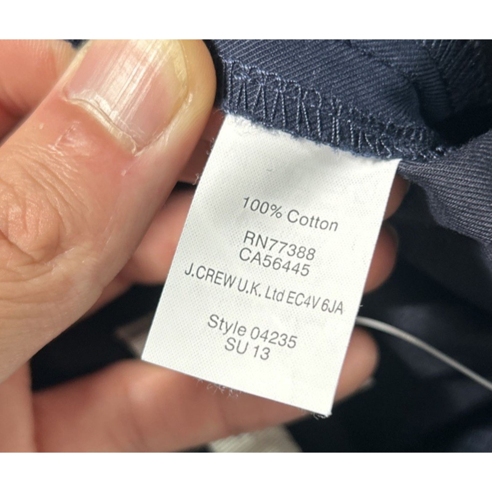 J.Crew J Crew Pleated Dress Skirt One Piece Women Sz 0 26x17 Navy Size 25" / US 0 / IT 36 - 4 Thumbnail