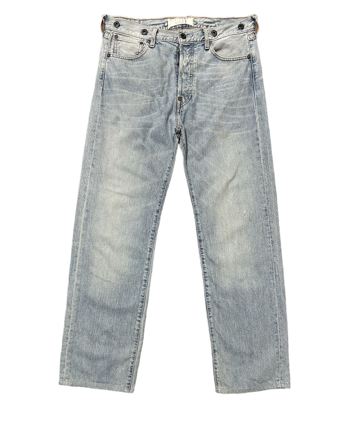 image of Levis 201 Single Pocket in Denim/Tan, Men's (Size 33)