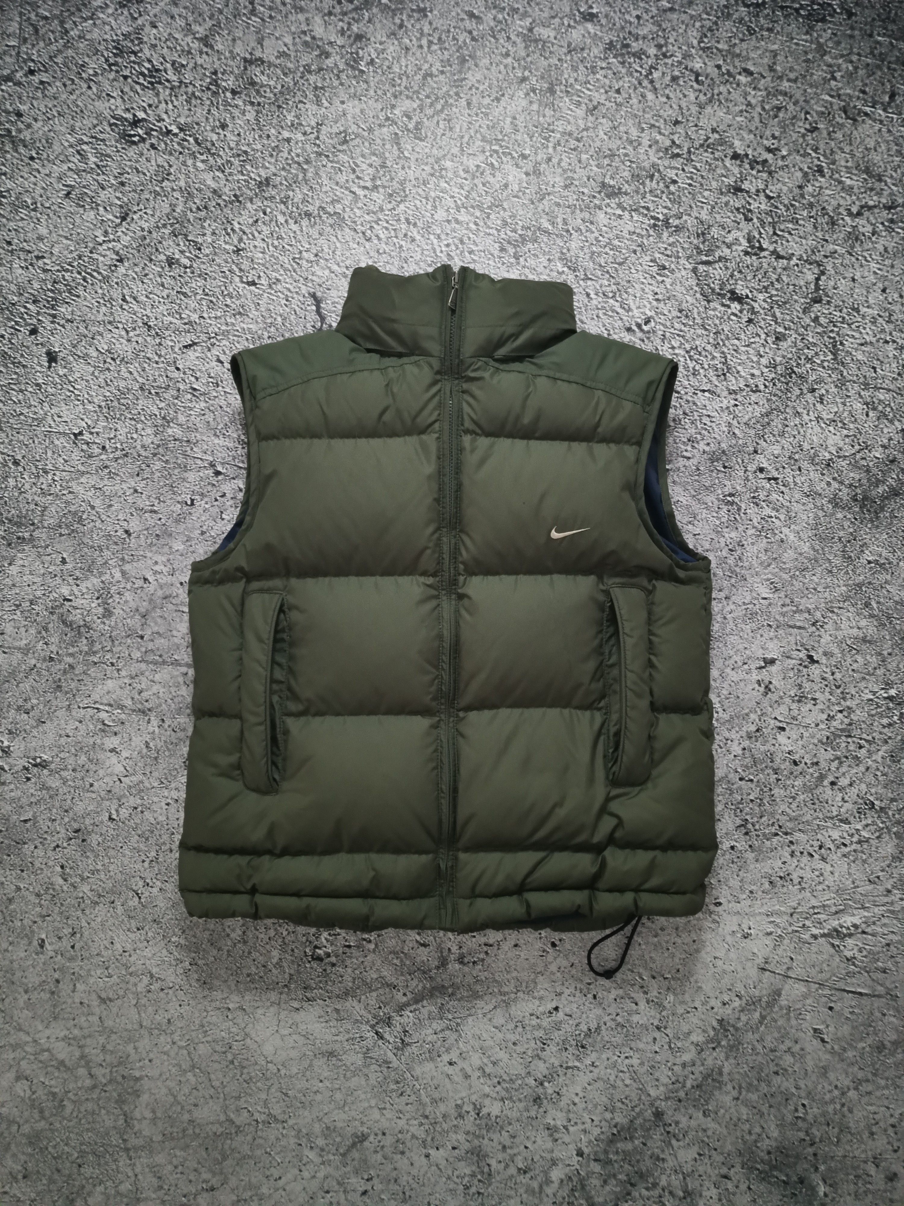 Nike × Vintage Nike Vintage Vest Puffer Down Logo Swoosh Size US S / EU 44-46 / 1 - 1 Thumbnail
