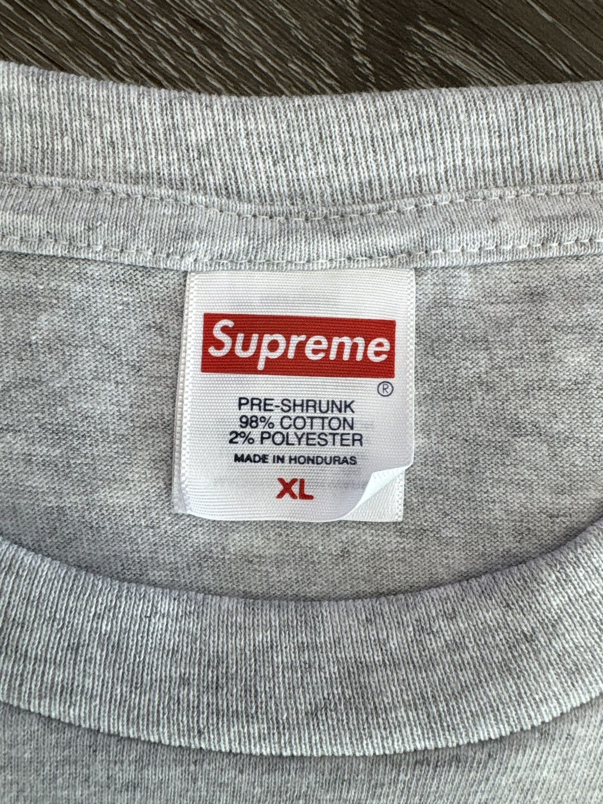 Supreme Supreme “Tera Patrick Tee (ASH GREY) Size US XL / EU 56 / 4 - 3 Thumbnail