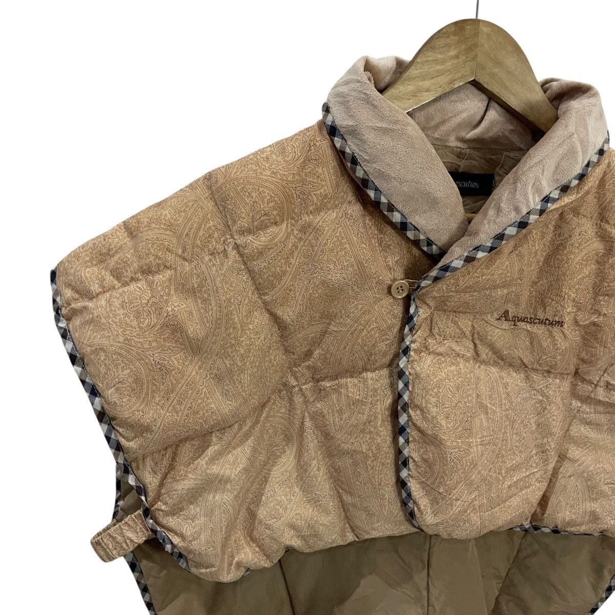 Aquascutum Vintage Aquascutum Poncho Size US L / EU 52-54 / 3 - 3 Thumbnail