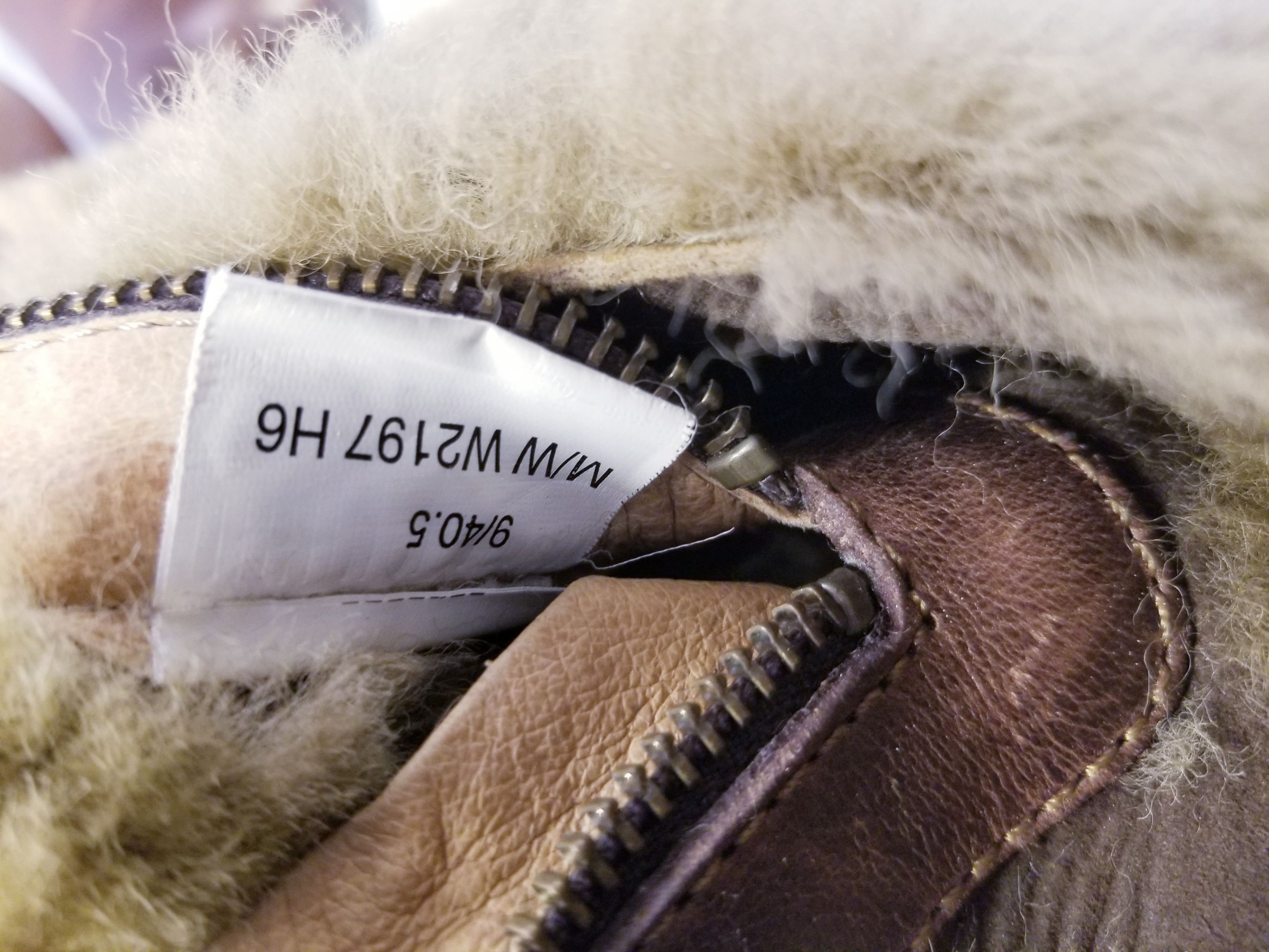 Born SHEARLING SHEEPSKIN WINTER WEDGES PLATFORM Size US 9 / IT 39 - 8 Thumbnail