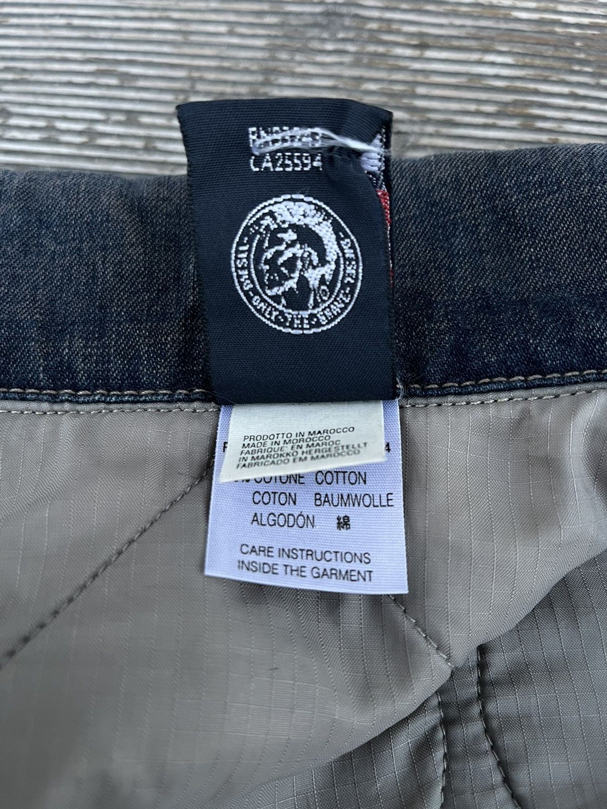 Diesel Diesel vintage denim blue jacket insulated size L Size L / US 10 / IT 46 - 12 Thumbnail