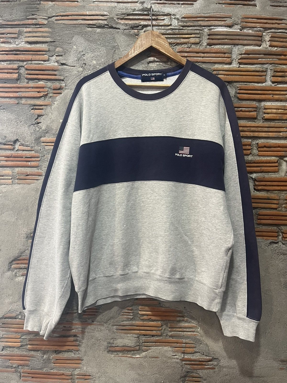 Polo Ralph Lauren Vintage POLO SPORT RALPH LAUREN Sweater 90’s Shirt Size US M / EU 48-50 / 2 - 2 Thumbnail