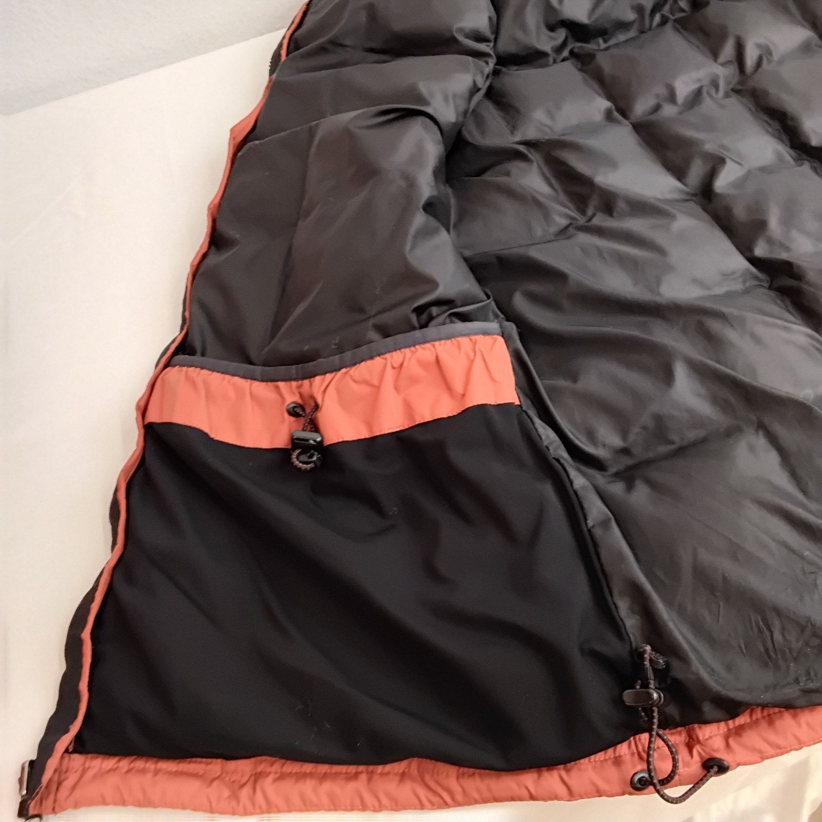 L.L. Bean L.L. Bean Down Puffer Vest Men's XLT Orange Black Stain Size US XL / EU 56 / 4 - 8 Thumbnail