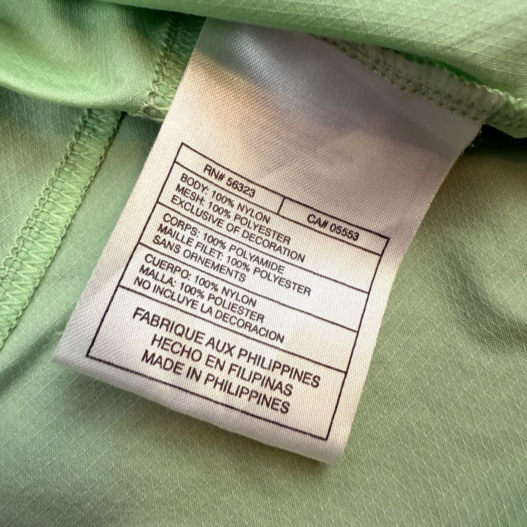 Nike VINTAGE Nike Running Jacket Womens Medium Green Full Zip Lightweight Windbreaker Jacket Size M / US 6-8 / IT 42-44 - 6 Thumbnail