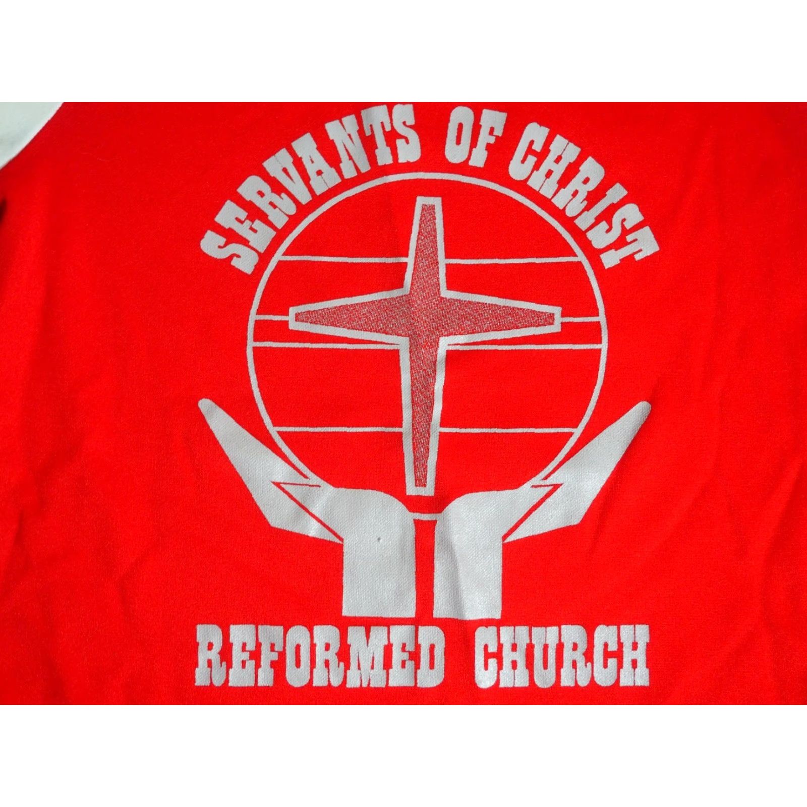 Champion VTG Champion Jersey Red White Bar 70s 80s Baseball Shirt Mens L 20" Pit to Pit 28" Length Size US L / EU 52-54 / 3 - 5 Thumbnail