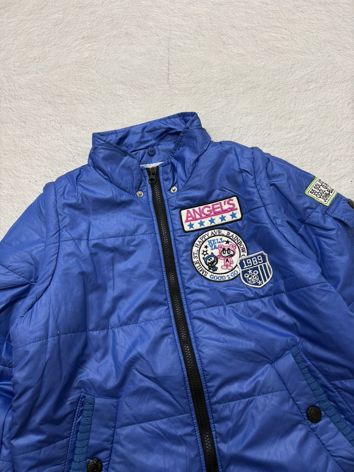 Comme des Garcons 2000s Angel blue puffer jacket beauty beast style Size US S / EU 44-46 / 1 - 4 Thumbnail