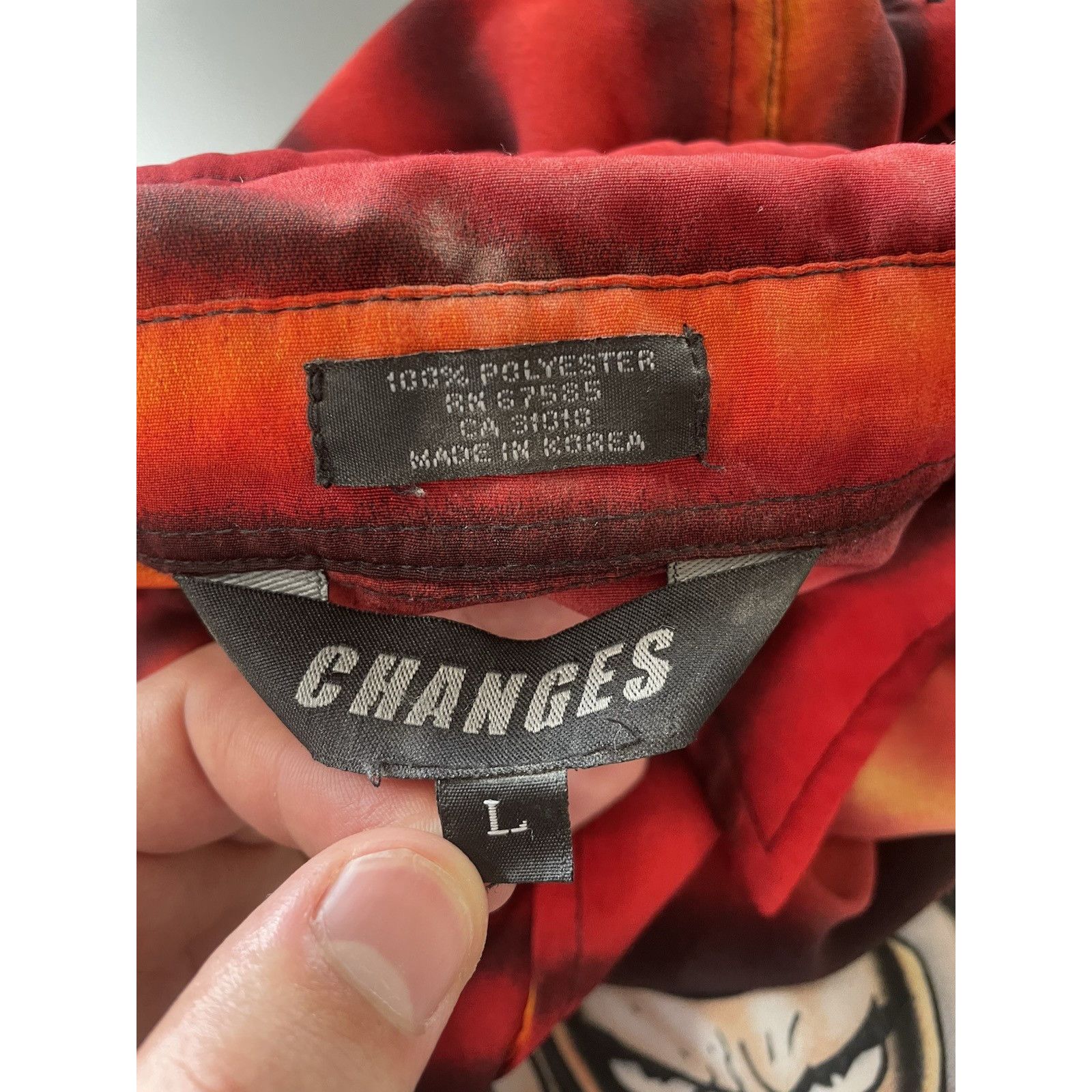 Changes Vintage Y2K Changes GI Joe Cobra Storm Shadow Button Up Size US L / EU 52-54 / 3 - 8 Thumbnail