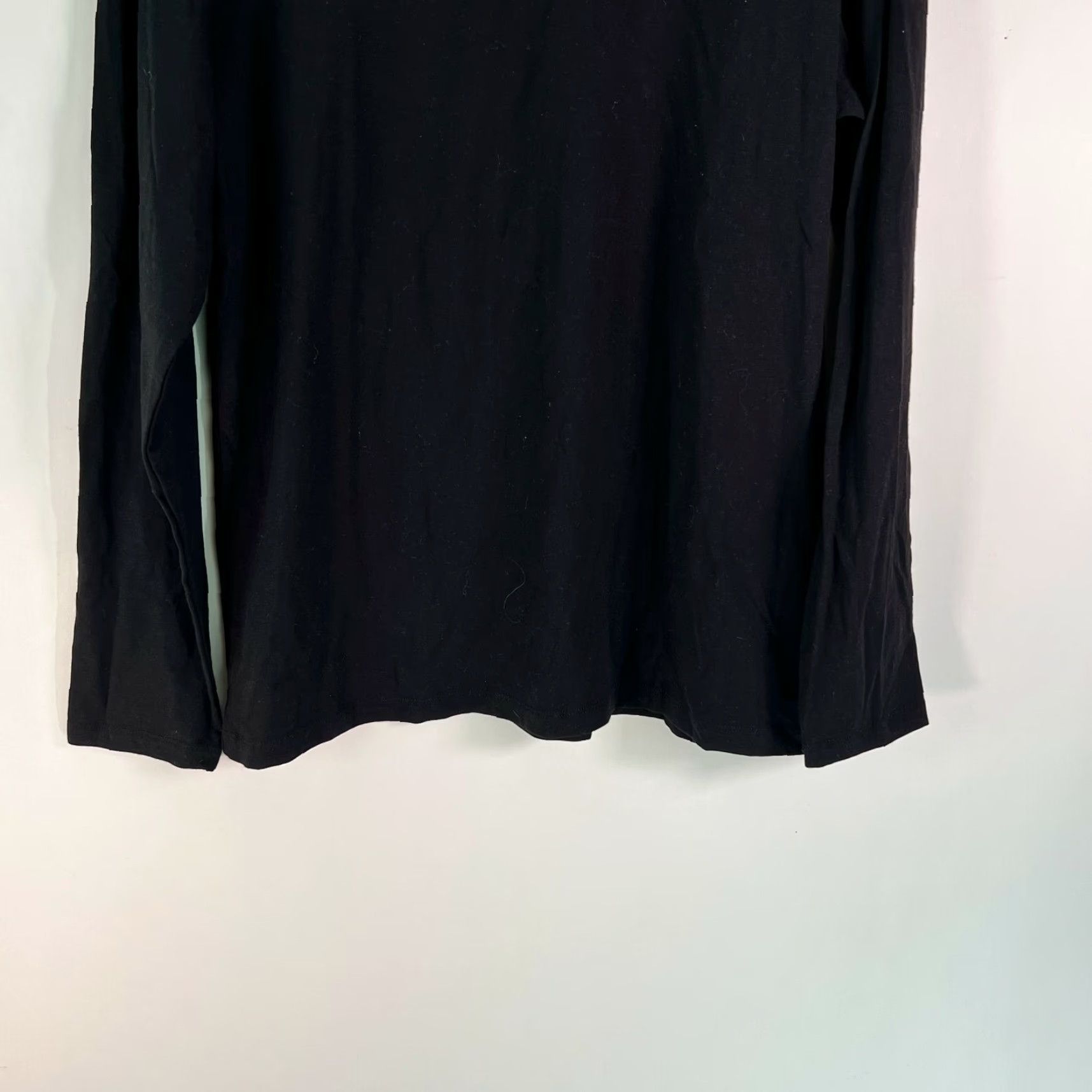 Vintage Avon Womens Mock Turtle Neck Long Sleeves Pullover Black T Shirt SZ Large 12-14 Size L / US 10 / IT 46 - 4 Thumbnail