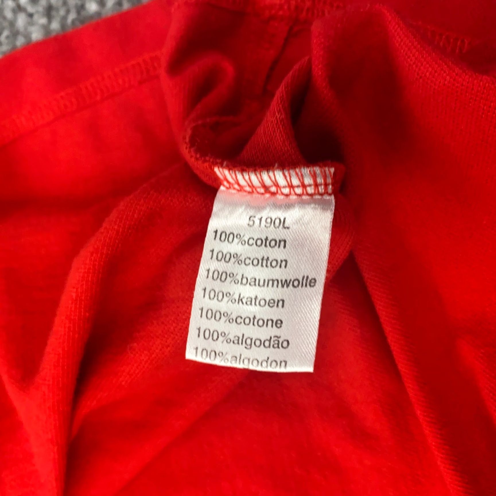 Lacoste Lacoste Polo Adult 2XL Red Embroidered Logo Classic Boxy Retro Mens Size US XXL / EU 58 / 5 - 5 Thumbnail