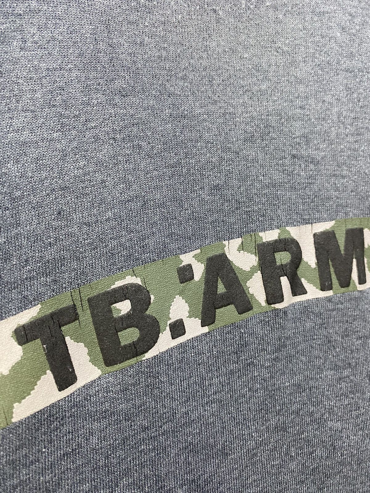 Jerzees TB Army Sweatshirt Spellout Jerzees Tag Made In USA Size M Size US M / EU 48-50 / 2 - 8 Thumbnail
