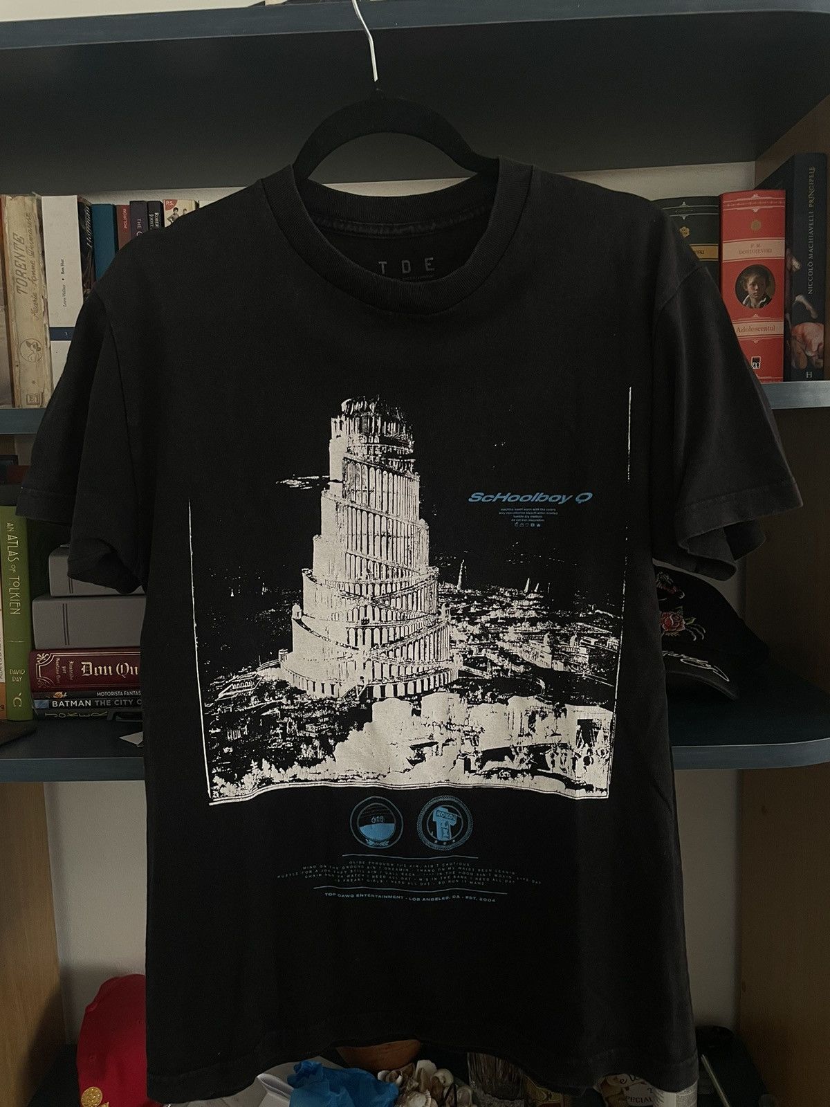 Top Dawg Entertainment Schoolboy Q Crash Talk Tour Tee Merch Black and Blue Size US M / EU 48-50 / 2 - 1 Thumbnail