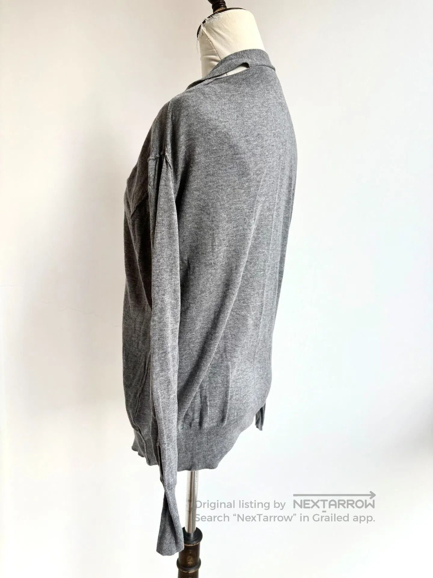 Vivienne Westwood Vivienne Westwood Gray Knit Sweater. Size XS / US 0-2 / IT 36-38 - 3 Thumbnail