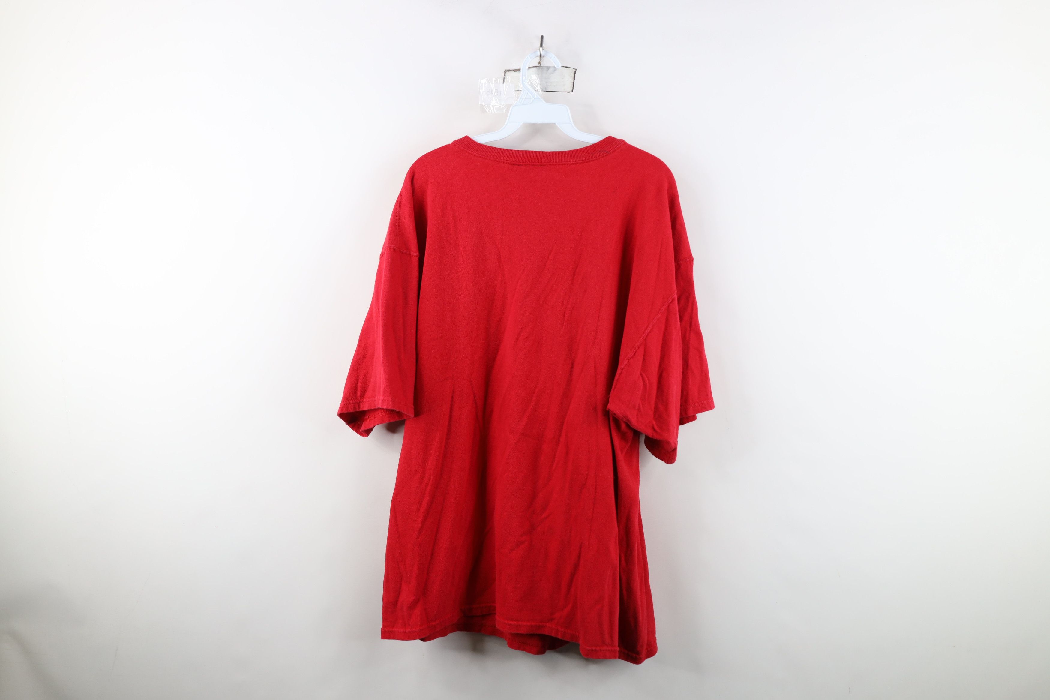 Champion Vintage 90s Champion Classic Logo Jersey Knit T-Shirt Red Size US XL / EU 56 / 4 - 12 Thumbnail