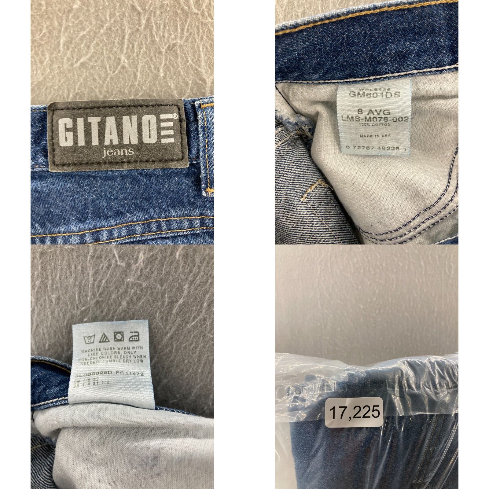Vintage Gitano Jeans Womens 8 USA Raw Hem Vintage Size 30" / US 8 / IT 44 - 8 Thumbnail