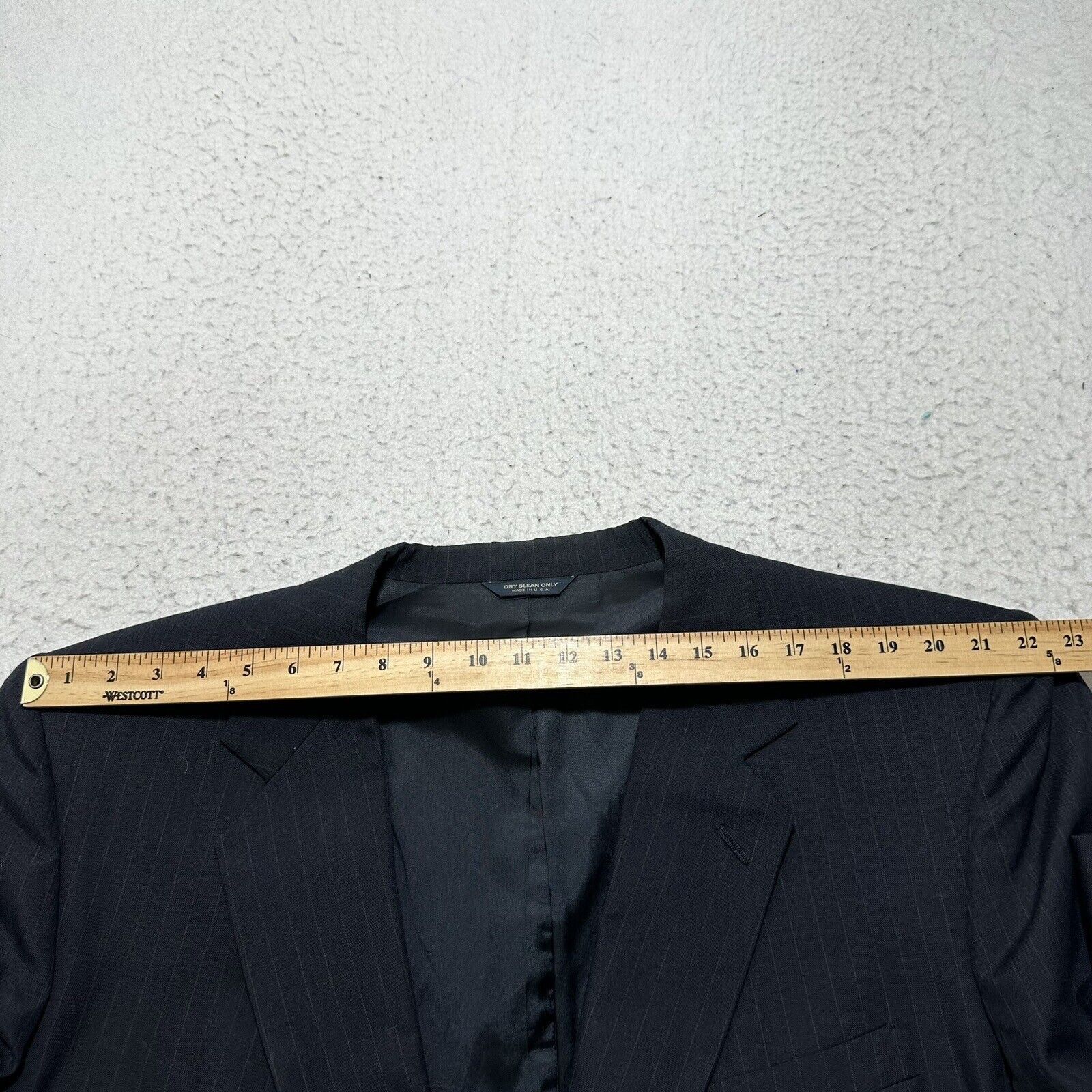 Other Vintage Kuppenheimer 50R Blue Pinstripe Suit Jacket Blazer Size 50R - 13 Thumbnail