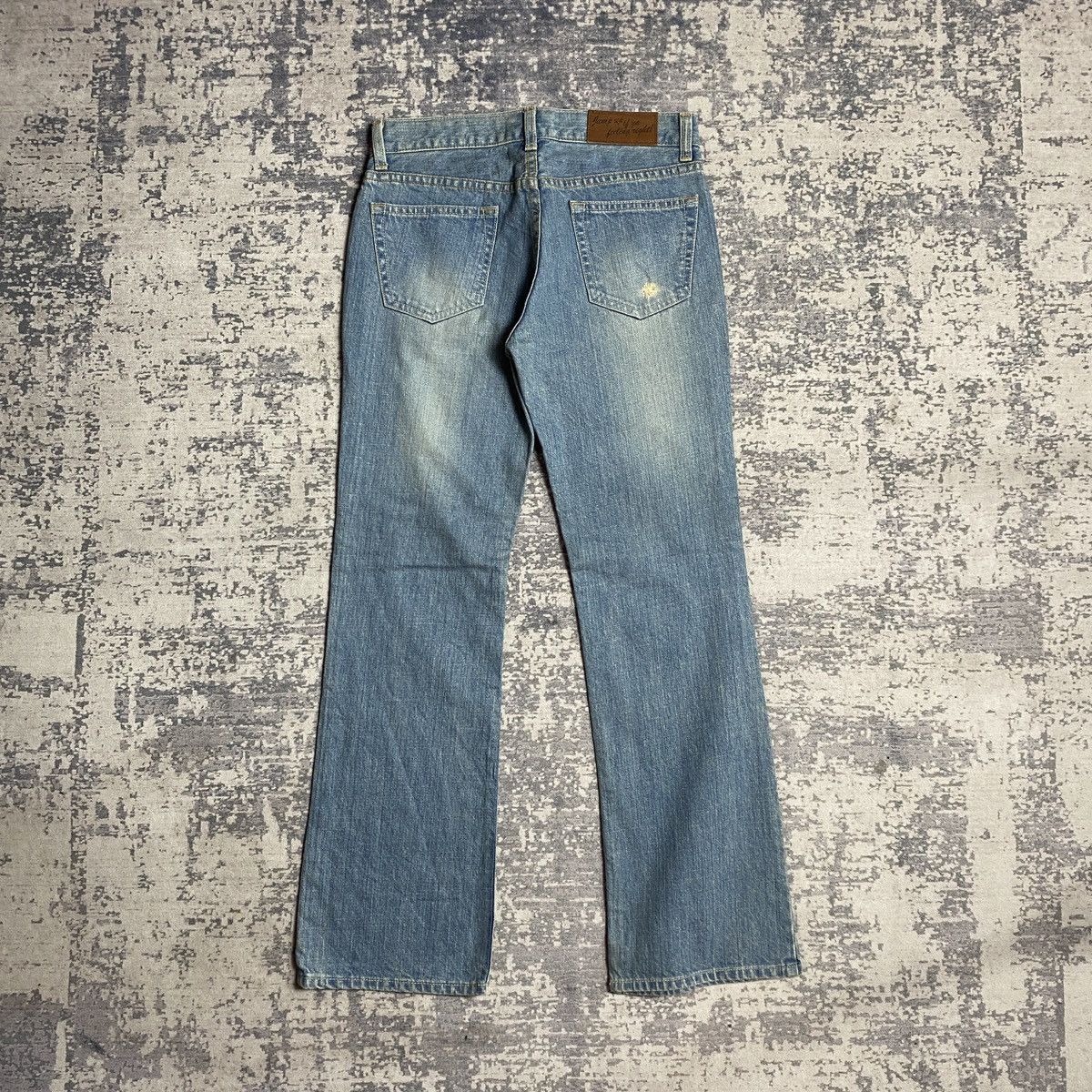 Angel Blue Vintage Schmooze Flared Denim Pants Size US 30 / EU 46 - 6 Thumbnail