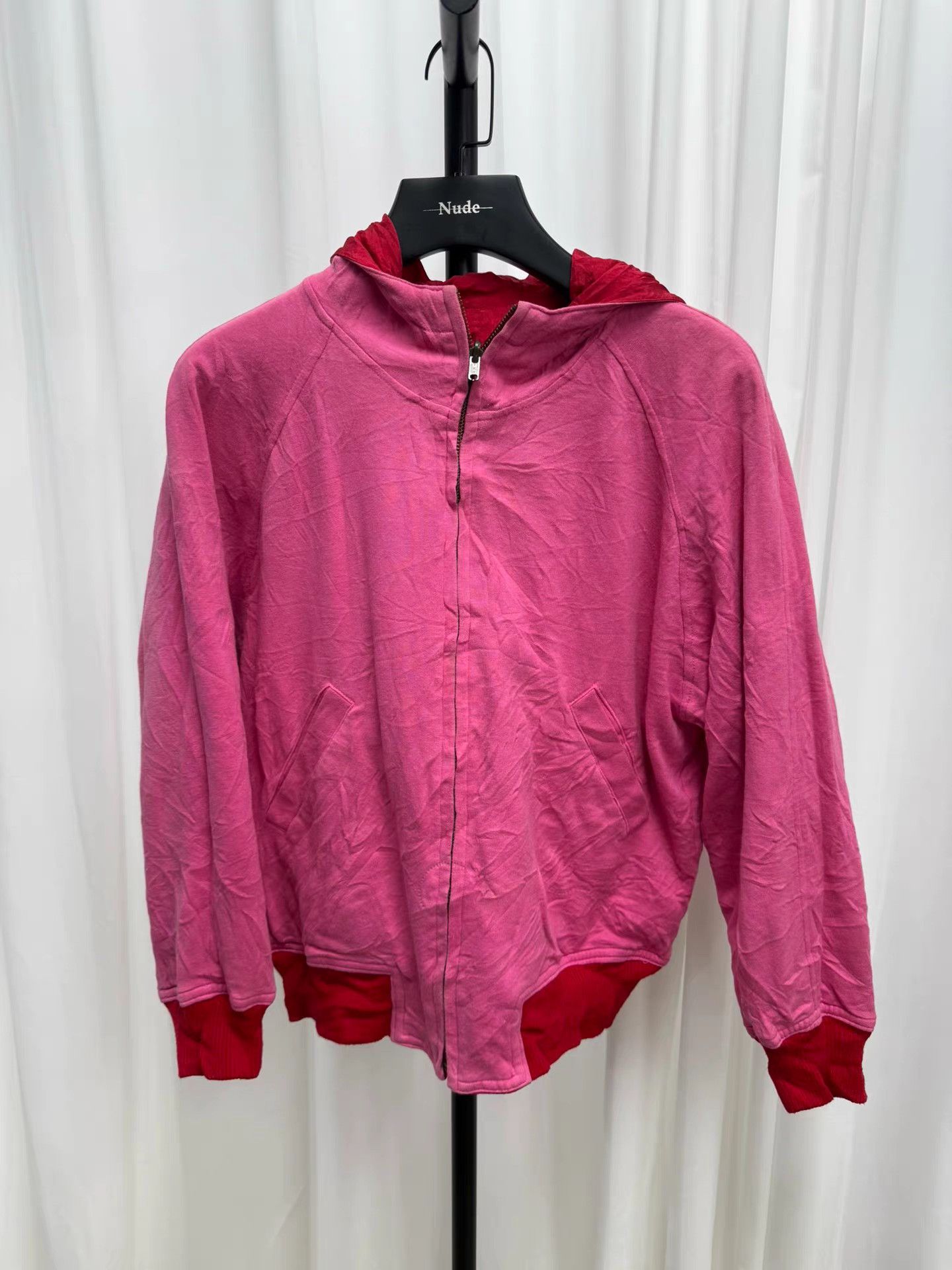 Issey Miyake Issey miyake Issey sports IS Reversible Pink Jacket K20 Size US M / EU 48-50 / 2 - 6 Thumbnail