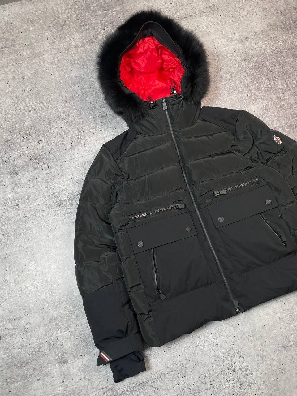 Moncler Grenoble Moncler Grenoble Down Puffer Faux Fur Ski Jacket Y2K Size XL / US 12-14 / IT 48-50 - 2 Thumbnail