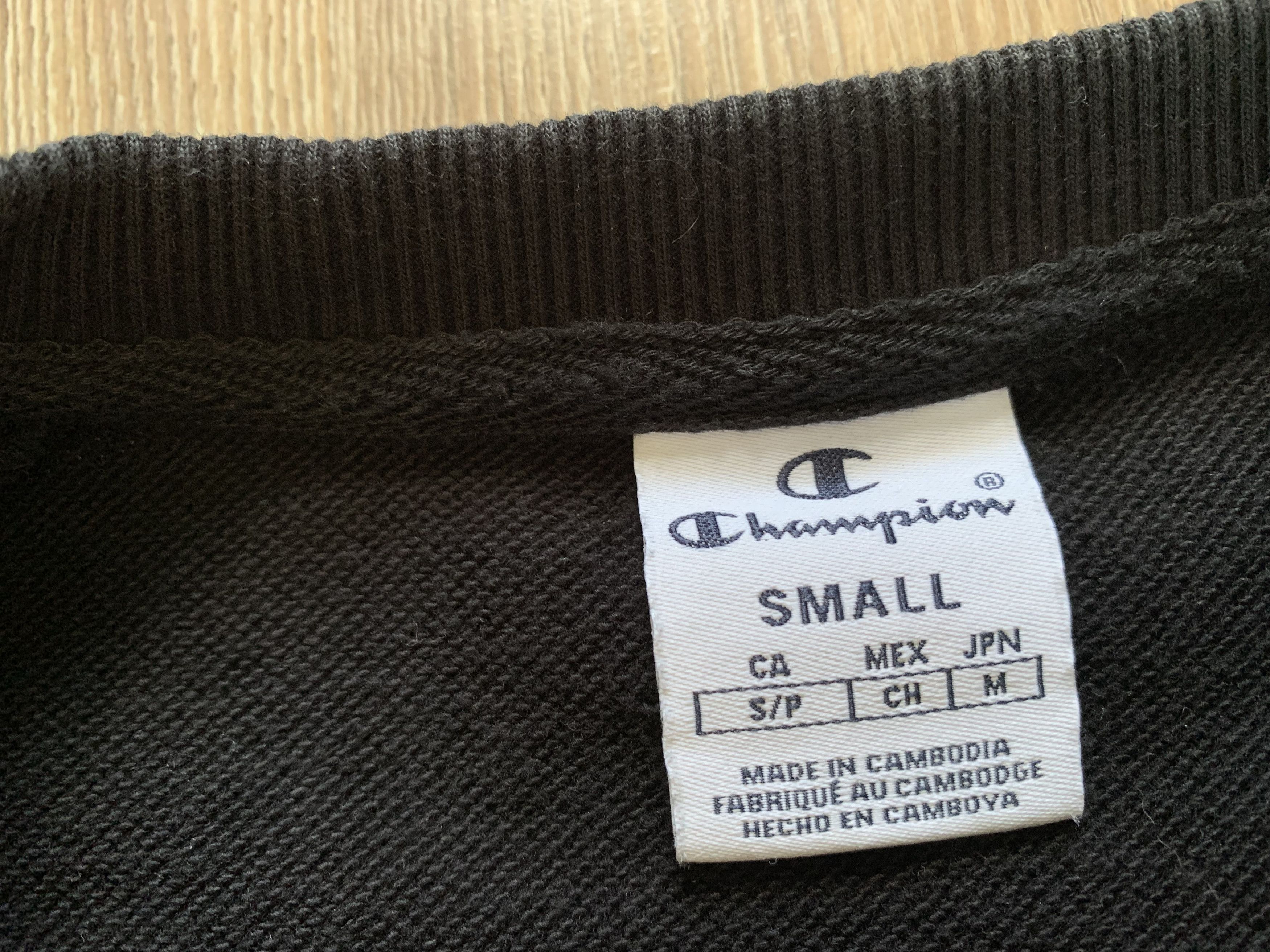 Champion × Vintage Champion Vintage Crop Top Printed Sweatshirt Size S / US 4 / IT 40 - 5 Thumbnail