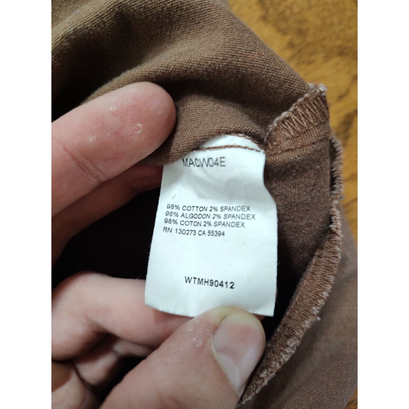 Wrangler Wrangler Shirt Mens M Brown Long Sleeve Western Pearl Snap Advanced Comfort Size US M / EU 48-50 / 2 - 6 Thumbnail