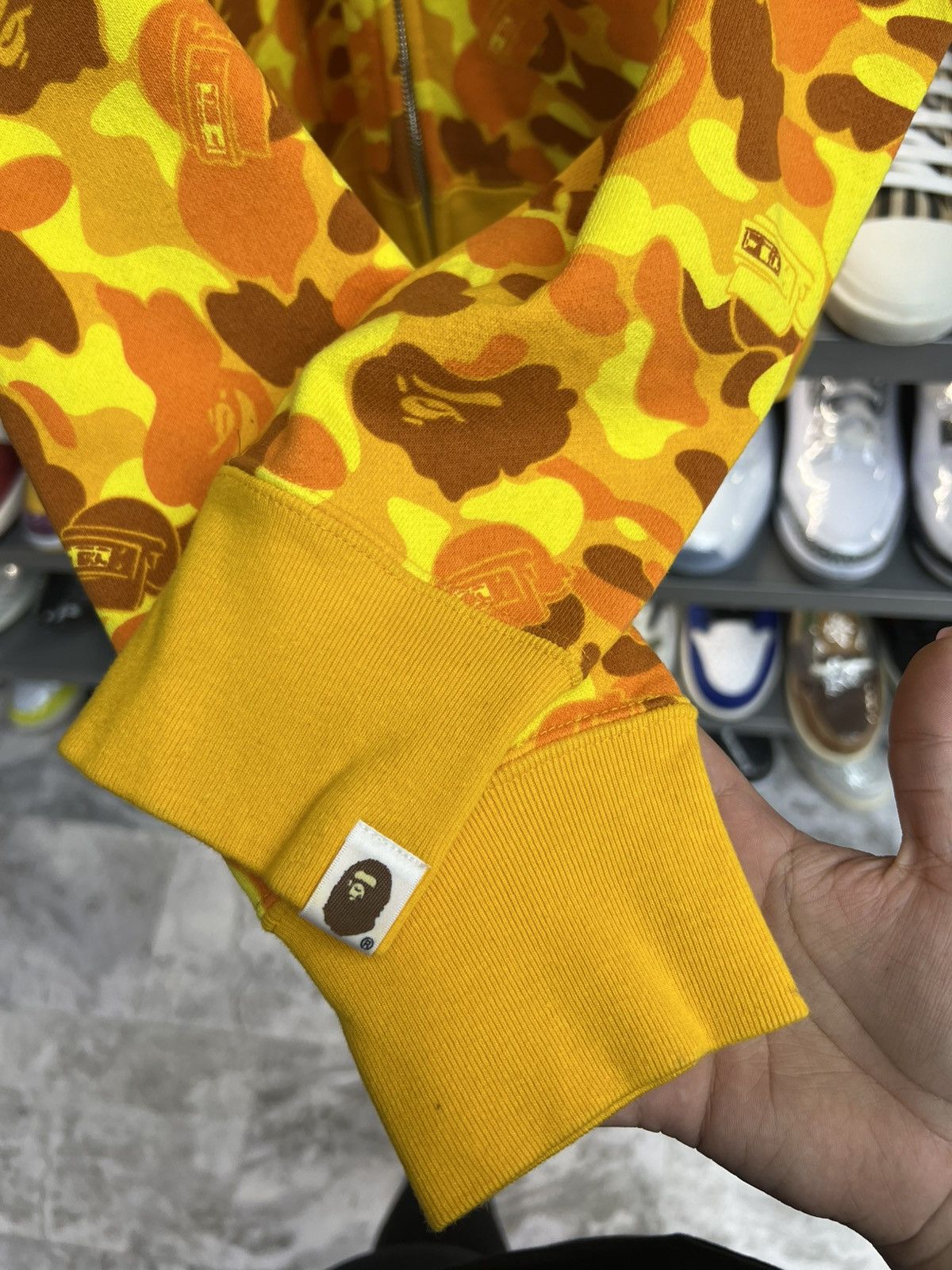 Bape Bape x PUBG Camo Shark Hoodie Size US M / EU 48-50 / 2 - 5 Thumbnail