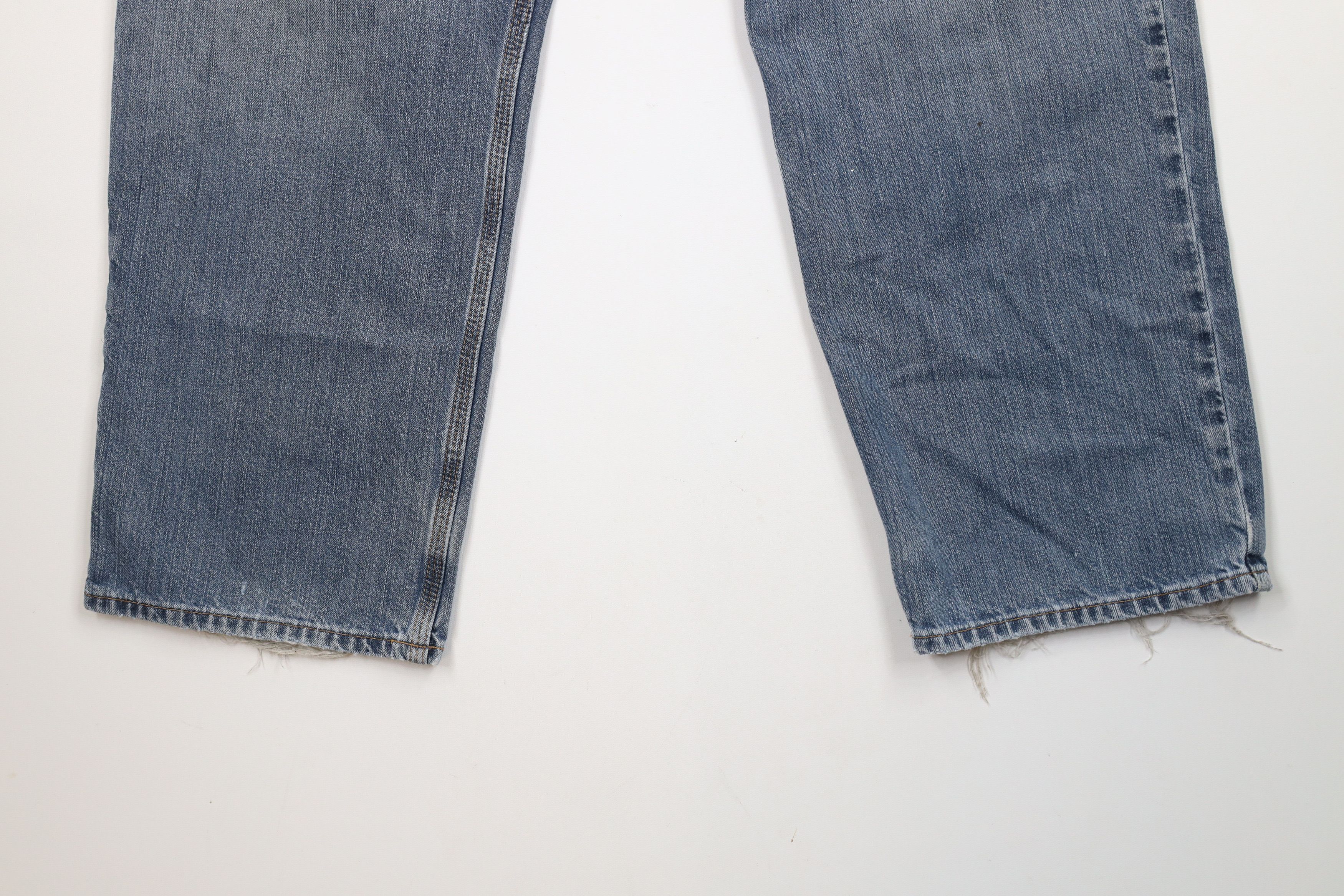 Carhartt × Vintage Vintage Carhartt Relaxed Fit Denim Jeans Blue Cotton Blend Size US 40 / EU 56 - 4 Thumbnail