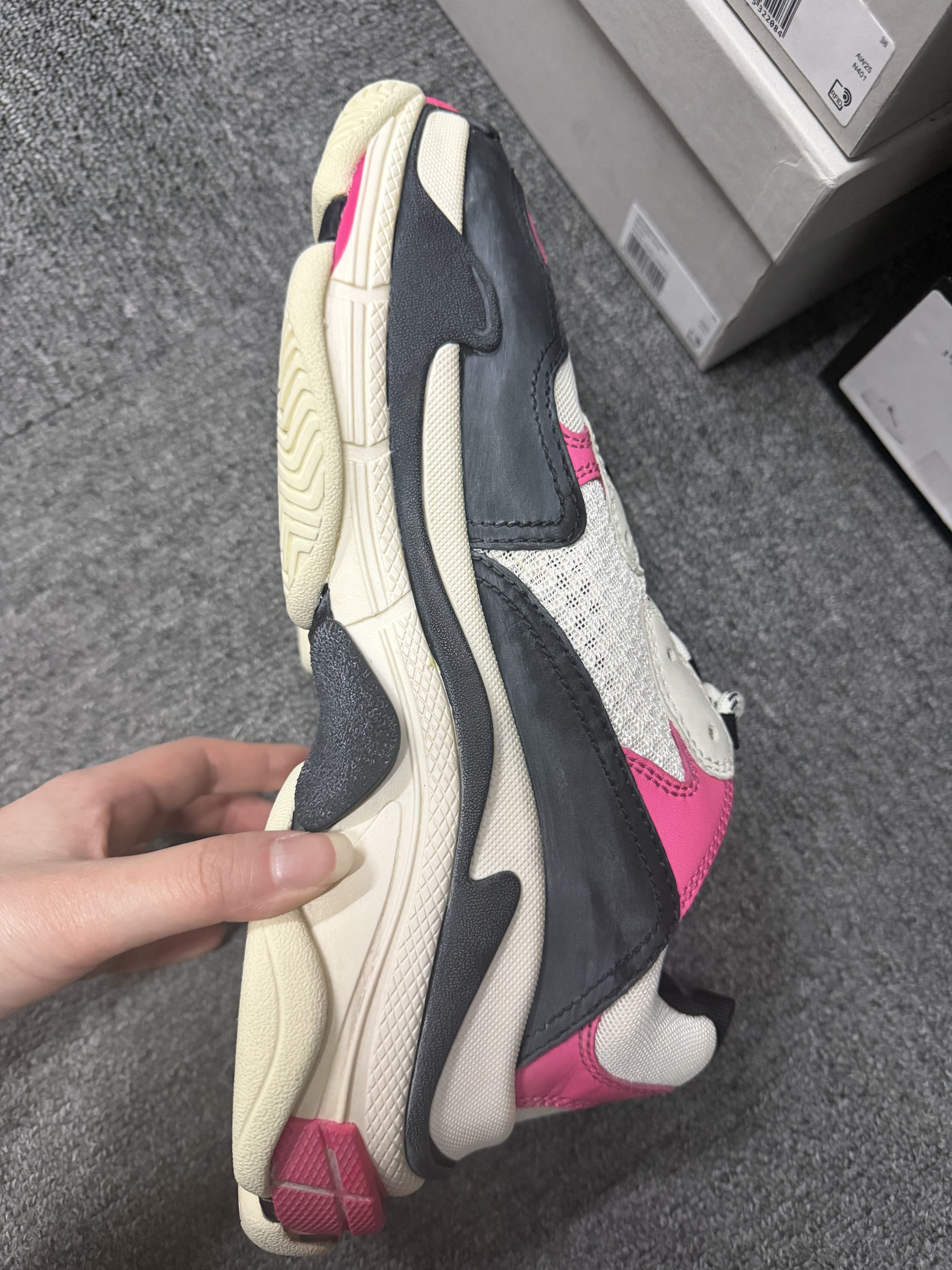 Balenciaga Balenciaga Triple S Mesh Sneakers Size US 9 / IT 39 - 9 Thumbnail