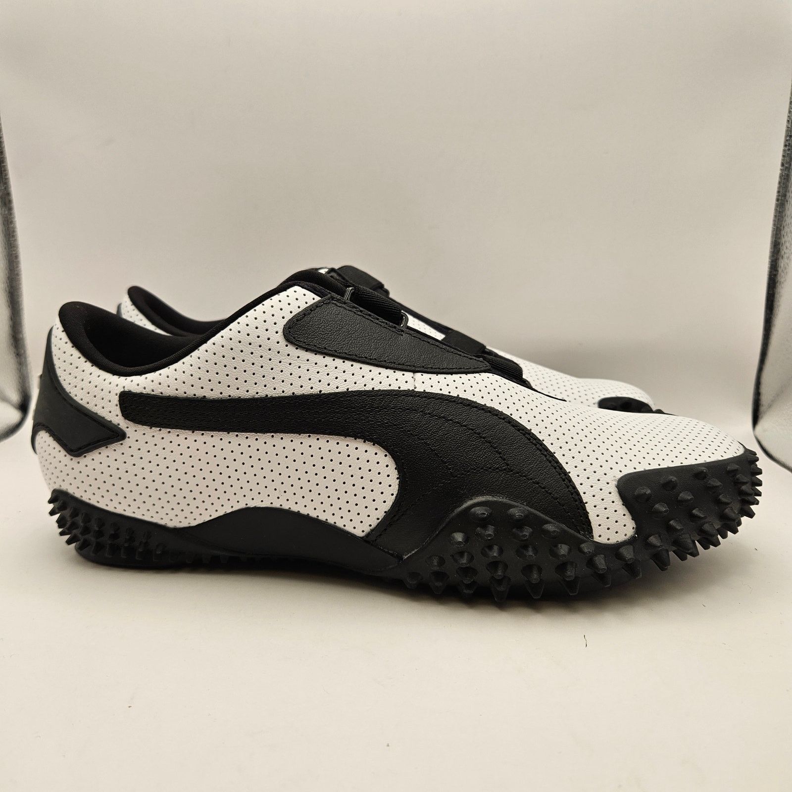 Puma PUMA MOSTRO MEN'S 11 PERFORATED LEATHER PACK SNEAKERS WHITE Size US 11 / EU 44 - 4 Thumbnail