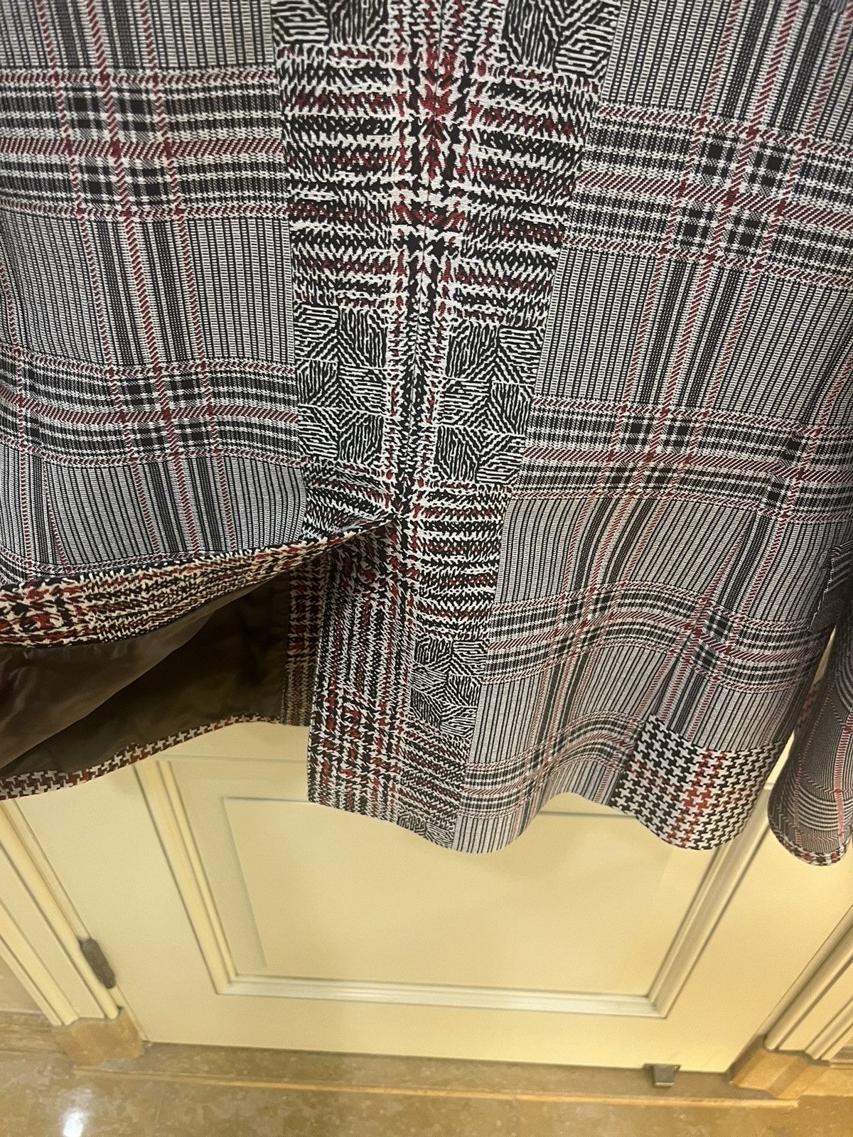 Alexander McQueen Prince of Wales patchwork blazer size46 Size 46R - 13 Thumbnail