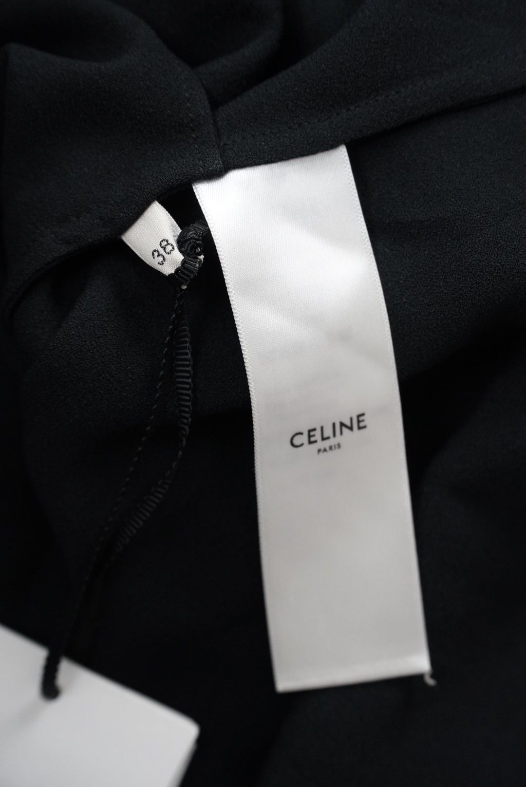 Celine Celine Mini Workwear Dress in Viscose Sablé Size S / US 4 / IT 40 - 10 Thumbnail