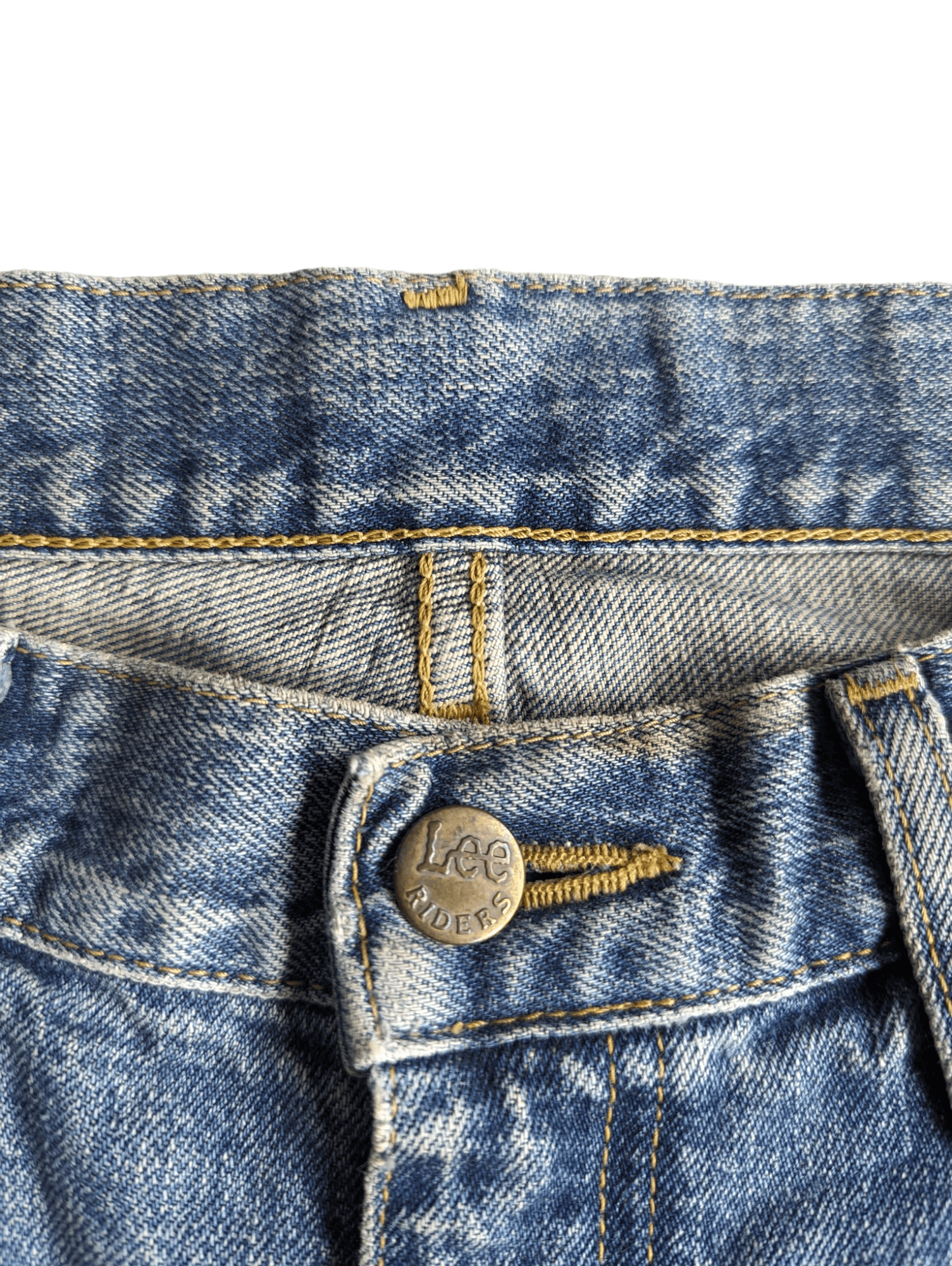 Lee LEE RIDER PATCHWORK DISTRESSED DENIM Size US 32 / EU 48 - 3 Thumbnail