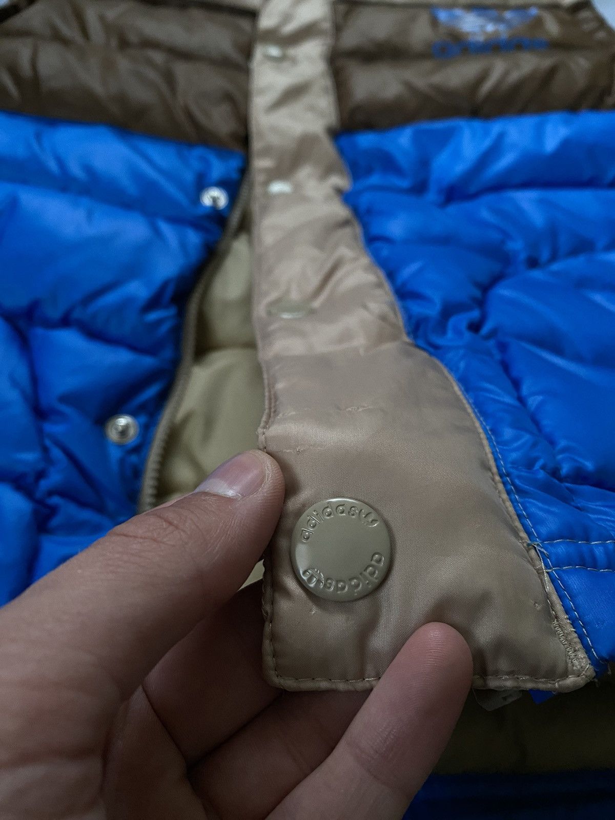 Adidas Vintage Adidas Mega Puffer Vest Size US L / EU 52-54 / 3 - 9 Thumbnail