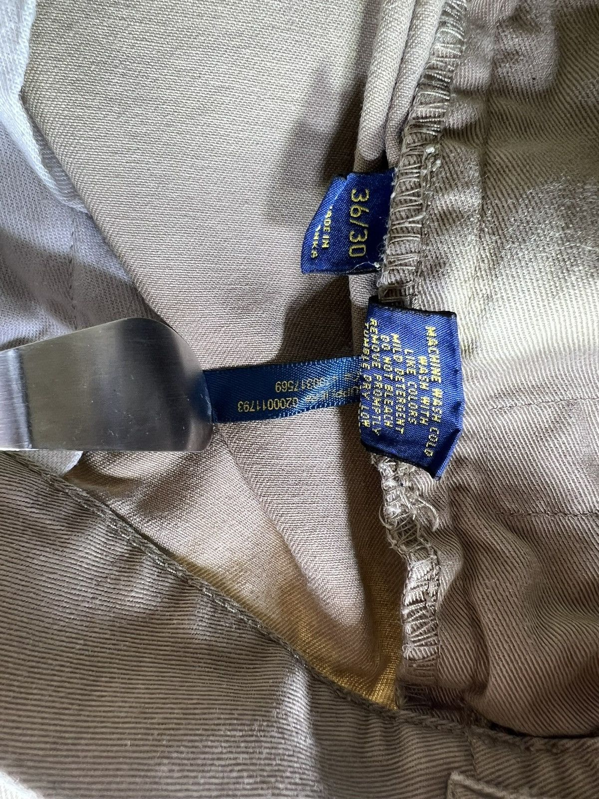 Polo Ralph Lauren Polo Ralph Lauren 650 Straight Fit 5 Pockets Chino 36x30 Size US 36 / EU 52 - 9 Thumbnail