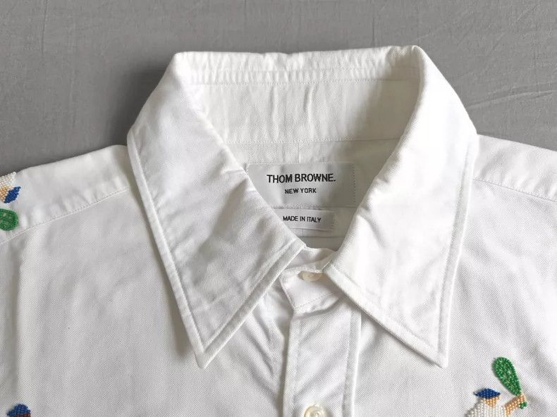Thom Browne Thom Browne size0 Men's tennis short-sleeved shirt Size US XS / EU 42 / 0 - 3 Thumbnail