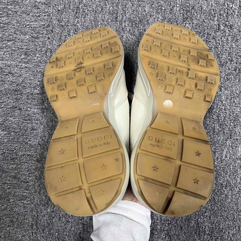 Gucci Gucci Beige Dad Sneakers with Colorful Accents Size US 6.5 / EU 39-40 - 4 Thumbnail