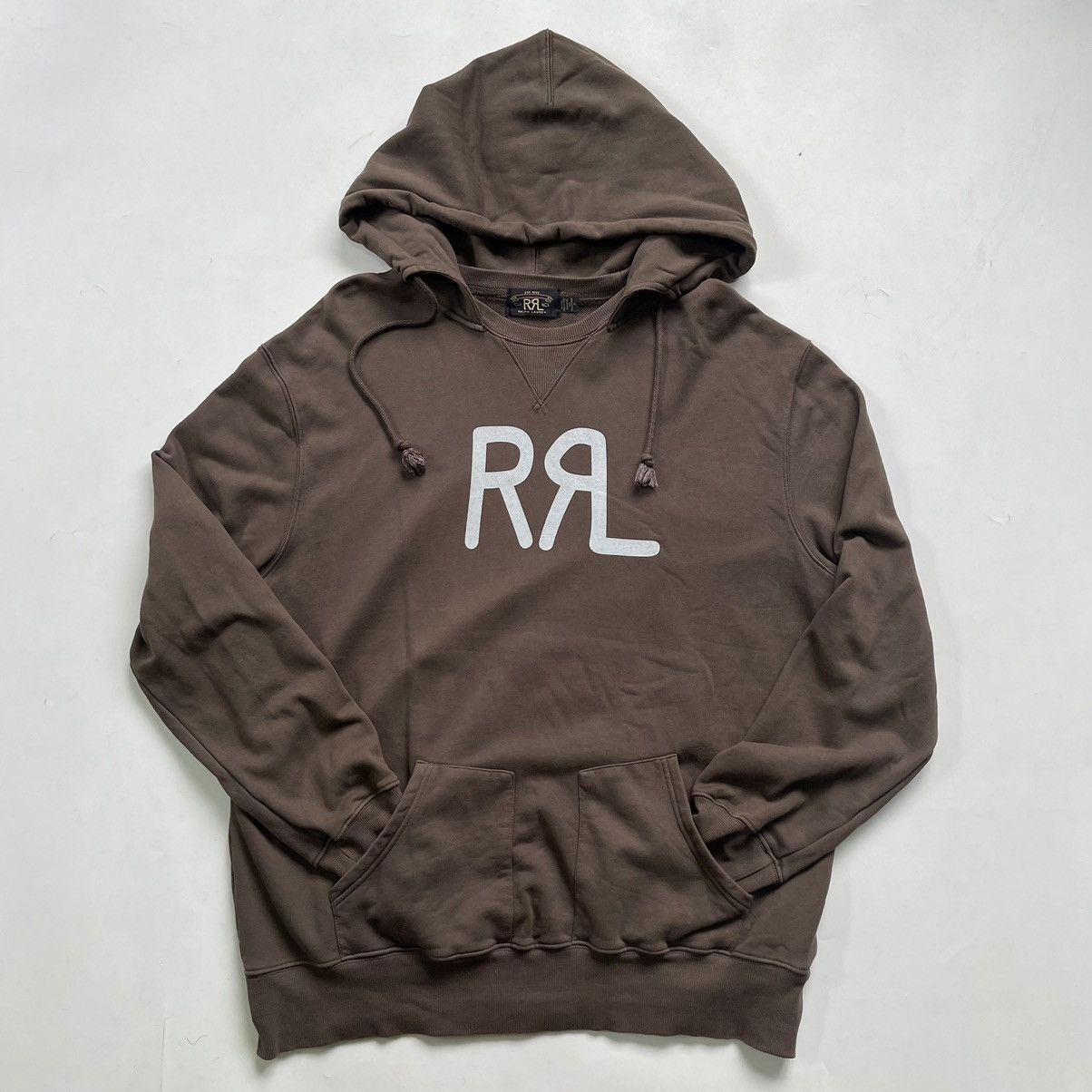 ☆ビンテージ風☆【Ralph Lauren】RRL Ranch Logo Hoodie♪ RRL by Ralph Lauren RRL Ranch Logo Hoodie | REVERSIBLE