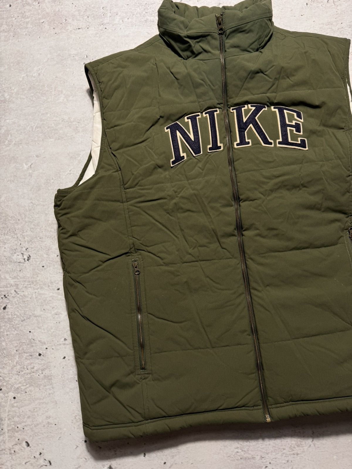 Nike × Nike ACG NIKE PUFFER DOWN CENTER LOGO OVERSIZE VEST Size US XXL / EU 58 / 5 - 2 Thumbnail