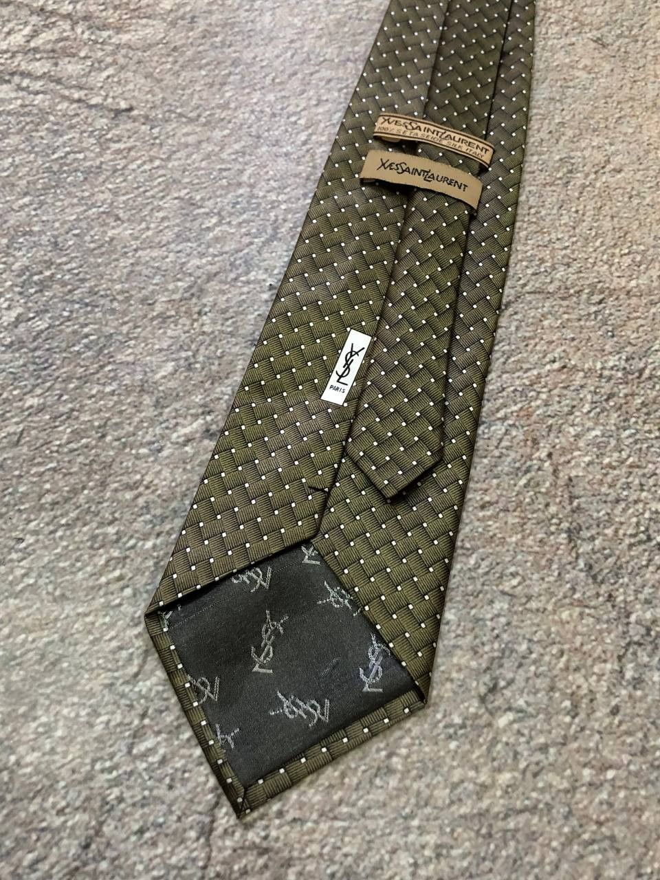 Yves Saint Laurent Yves Saint Laurent silk tie Size ONE SIZE - 4 Thumbnail