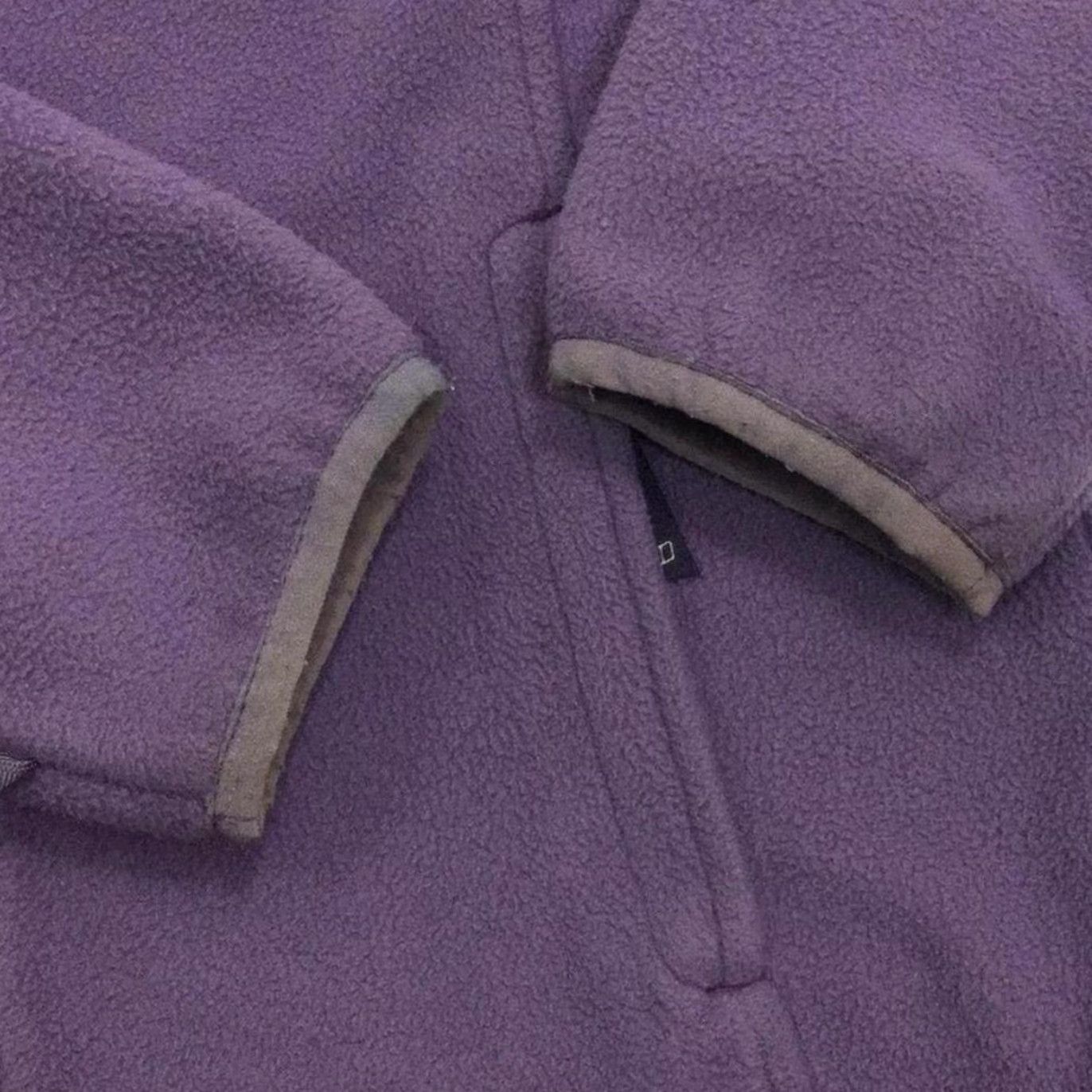 Berghaus Berghaus Classic Mini Logo Purple Zip Fleece Sweatshirt Women's Small Shirt Size S / US 4 / IT 40 - 4 Thumbnail