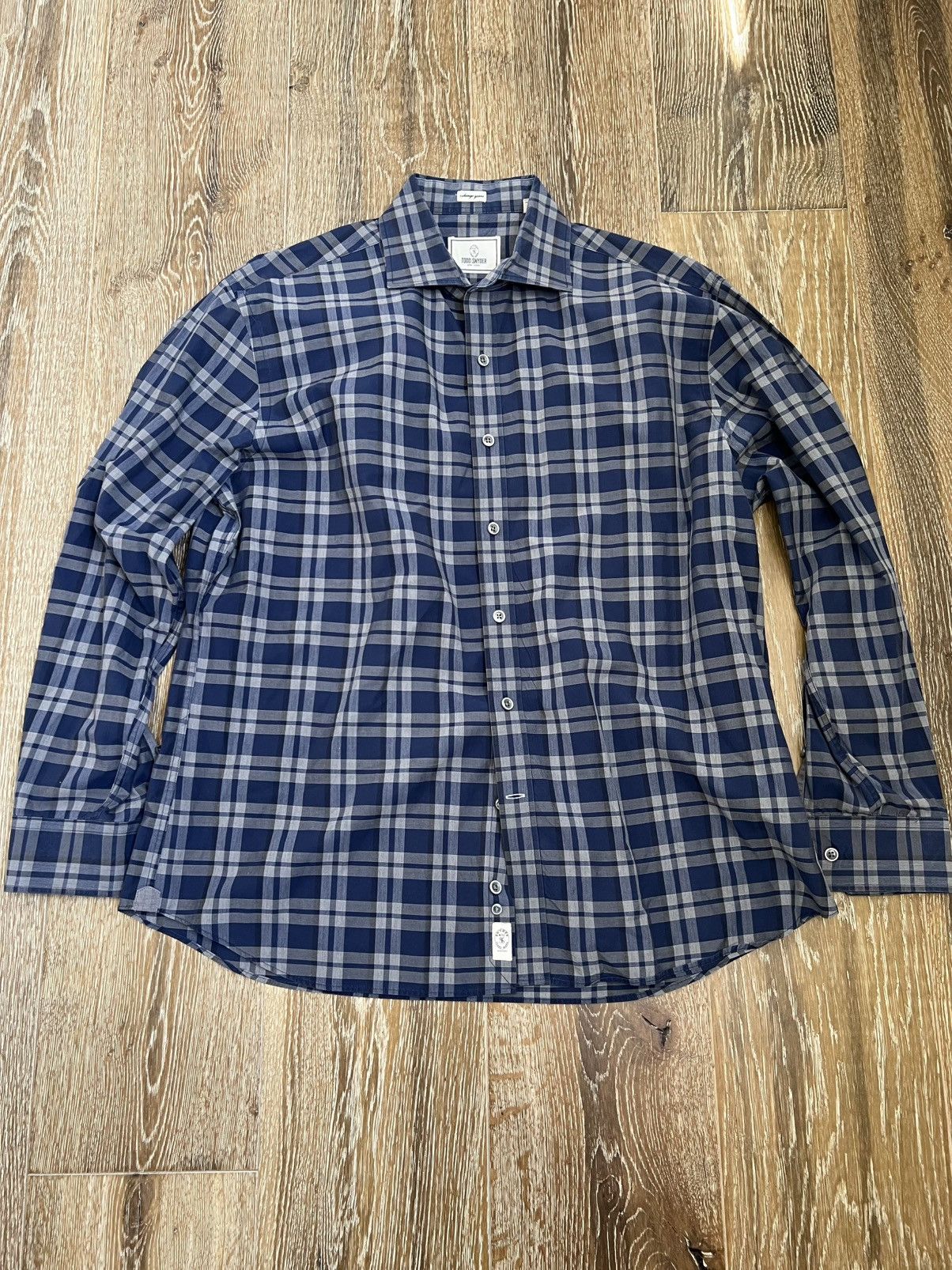 Todd Snyder Todd synder checkerboard plaid melange yarns shirt Size US L / EU 52-54 / 3 - 1 Thumbnail