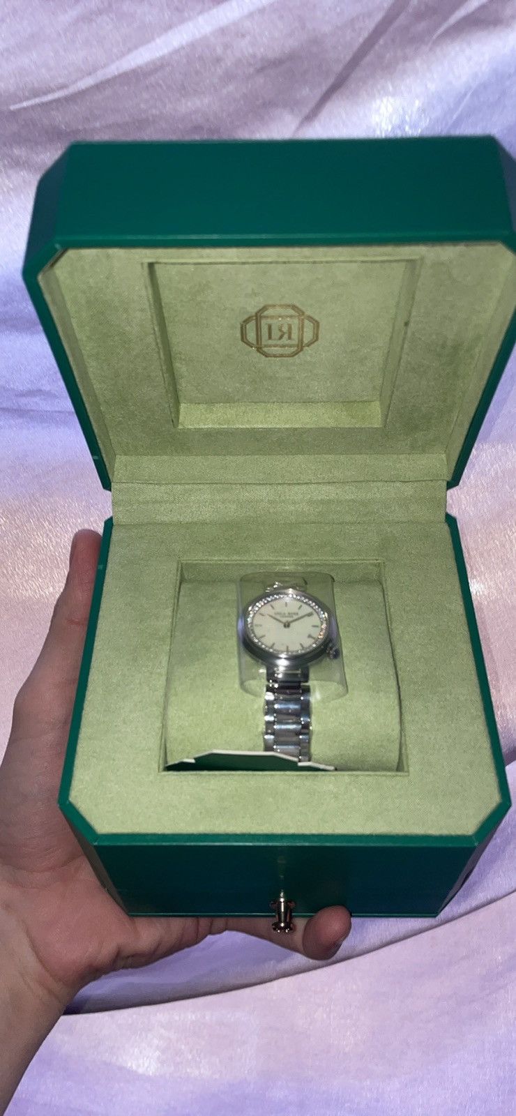 Lela Rose Mother of Pearl Watch With Zircon Size ONE SIZE - 1 Thumbnail