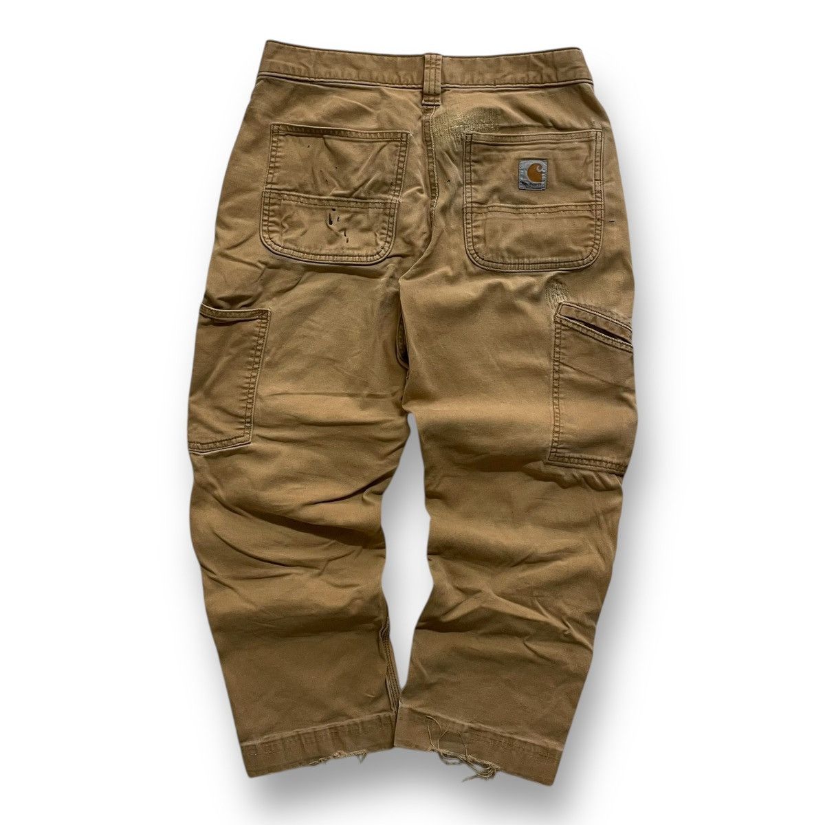 Carhartt Vintage Carhartt Relaxed Canvas Double Front Utility Pant Size US 30 / EU 46 - 8 Thumbnail