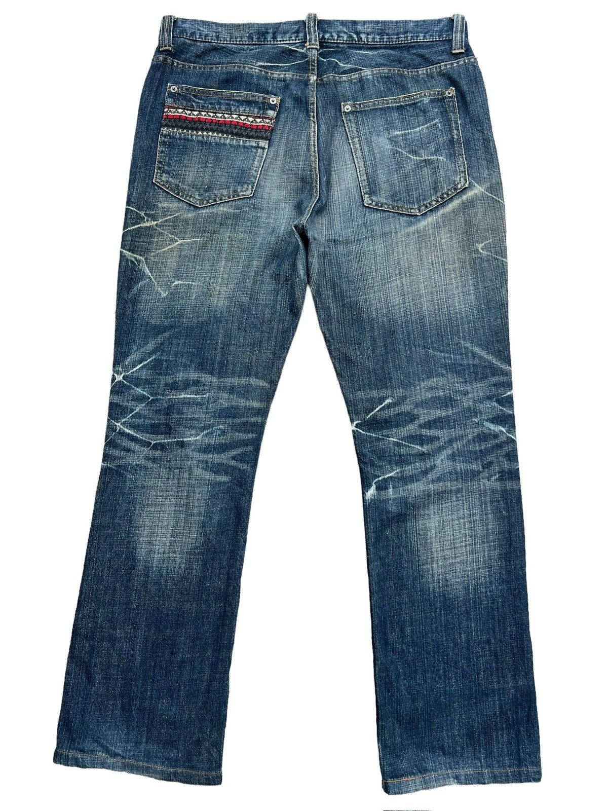 In The Attic In The Attic Gothic Straight Cut Denim Jeans 36x30 Size US 36 / EU 52 - 3 Thumbnail